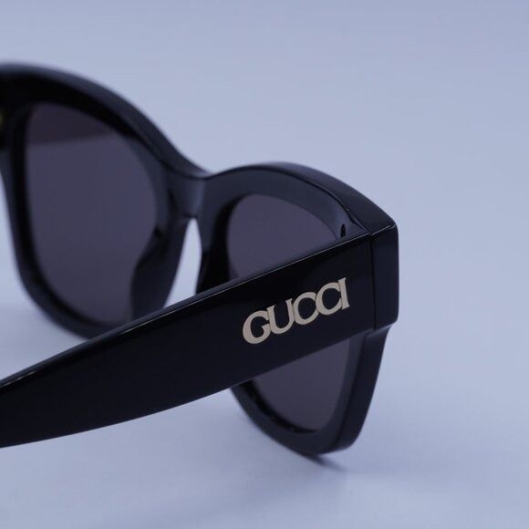 Gucci Gucci GG1789S 001 Sunglasses Black Square Frame, Grey Lenses Size ONE SIZE - 9 Thumbnail