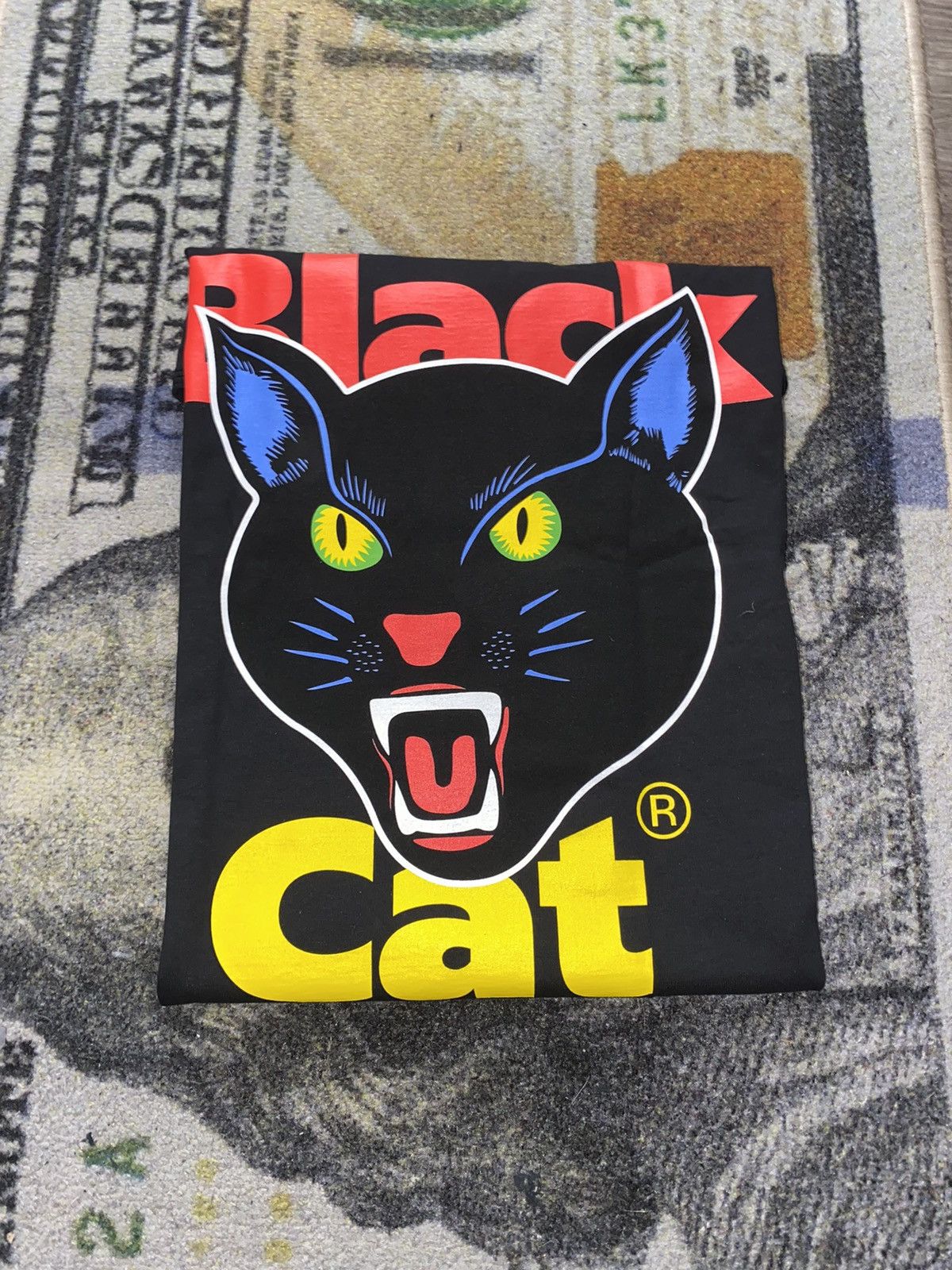 Supreme Supreme Black Cat Tee | Grailed