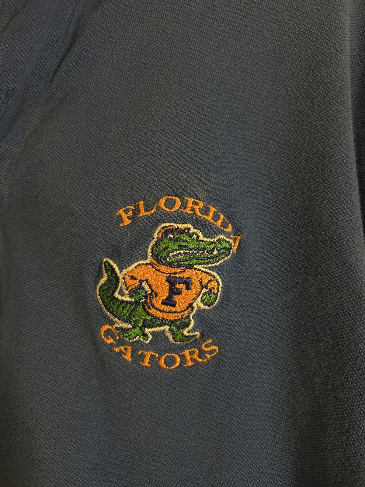 Nutmeg Florida Gators Vintage Nugmeg Polo Size US XL / EU 56 / 4 - 4 Thumbnail