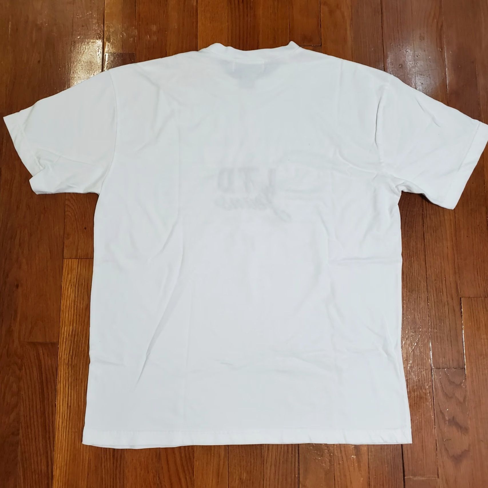 Express VINTAGE Express T-Shirt Shirt Men XS White 90s 80s Logo Graphic Print OSFA Short Sleeve Crew Neck Size US 29 - 6 Thumbnail