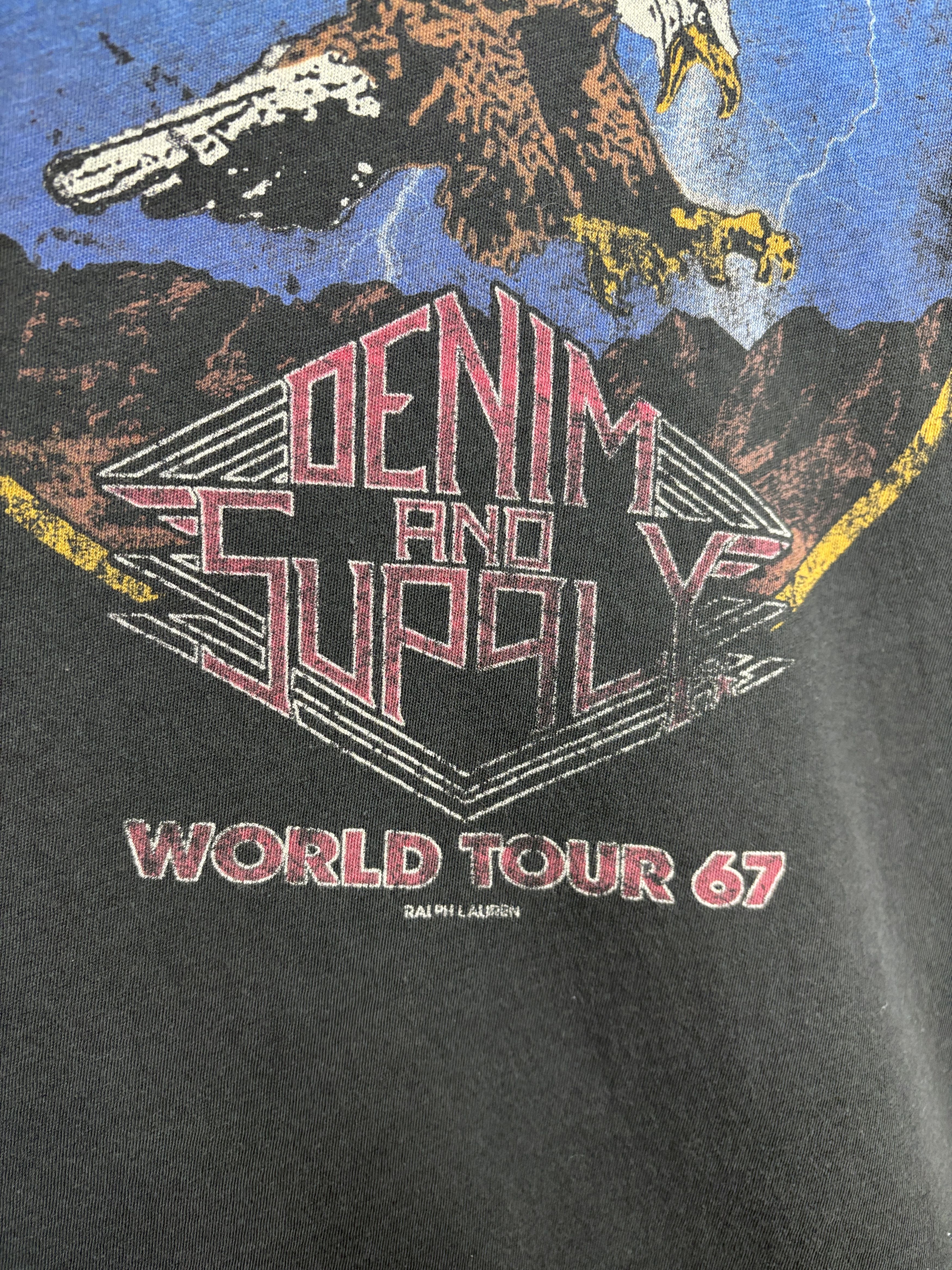 Denim & Supply Ralph Lauren Denim & Supply Ralph Lauren World Tour 67 Eagle Print Tee Size US XL / EU 56 / 4 - 9 Thumbnail