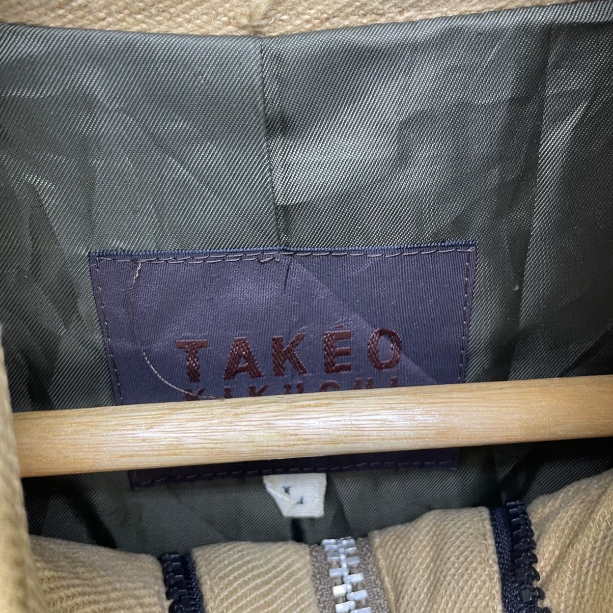 Takeo Kikuchi Japanese Brand Takeo Kikuchi Faded Jacket Size US M / EU 48-50 / 2 - 7 Thumbnail