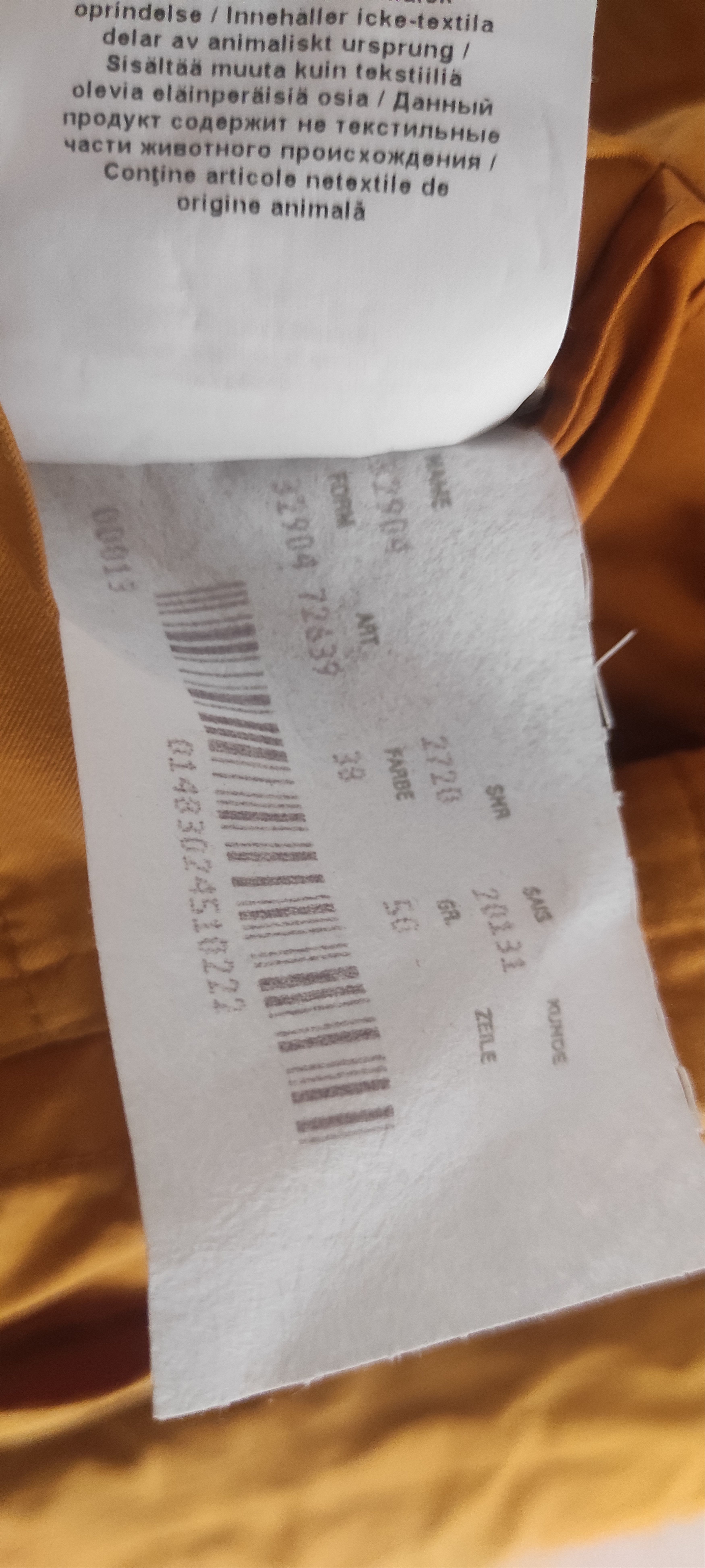 Our Legacy Country Frey by Lodenfrey Women 50 L Jacket mustard yellow Size L / US 10 / IT 46 - 12 Thumbnail