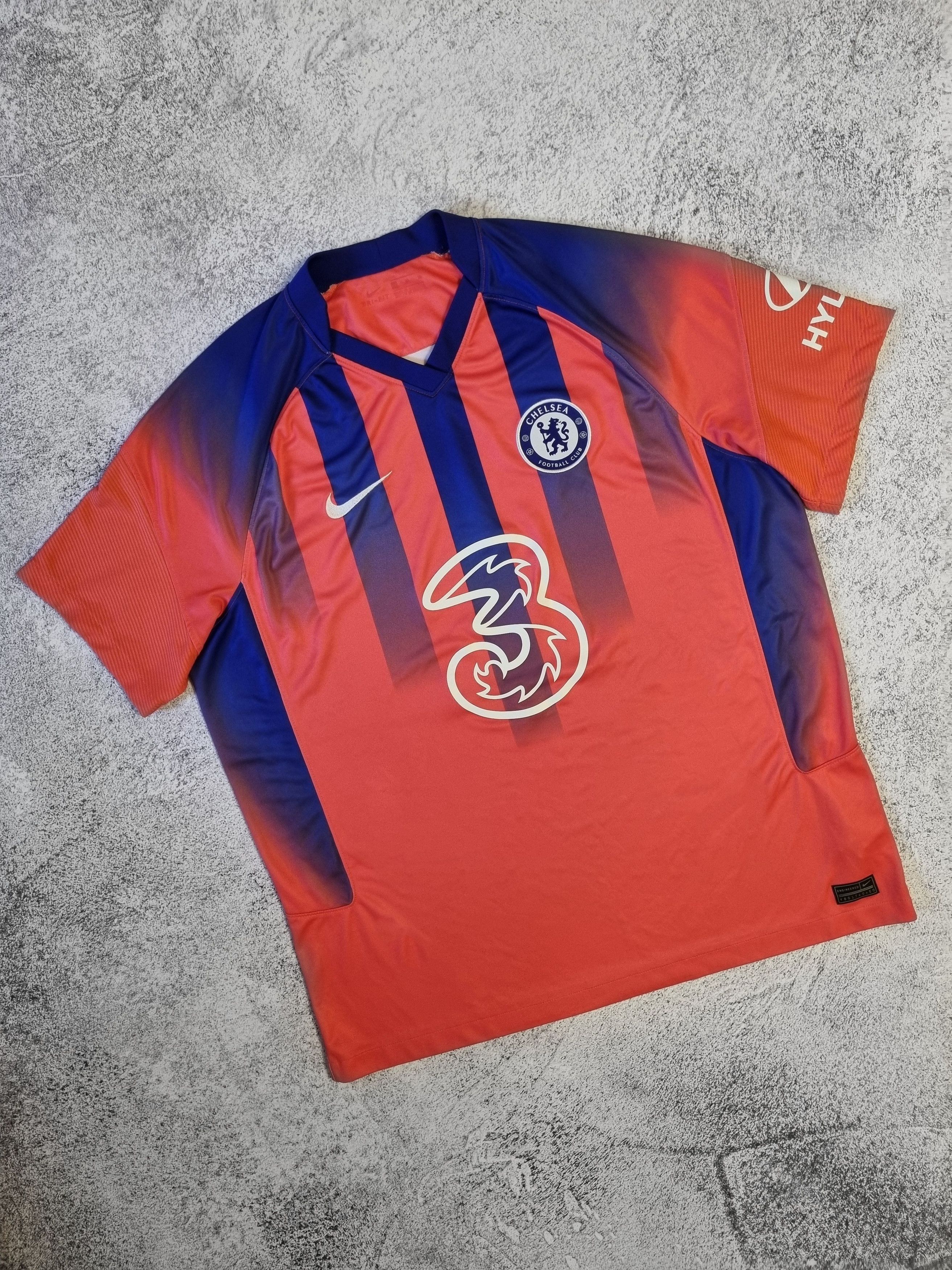 Nike × Vintage Nike Chelsea Third 2020-21 Football Shirt, Soccer Jersey Size US XL / EU 56 / 4 - 2 Thumbnail