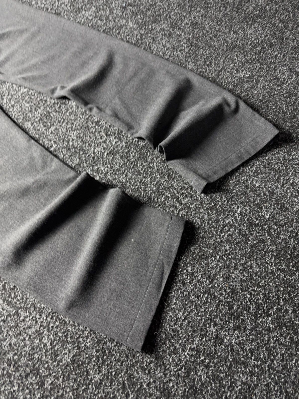 Armani Luxury 00s Armani Jeans Comfort Fit Grey Wool Blend Pants Size US 32 / EU 48 - 16 Thumbnail