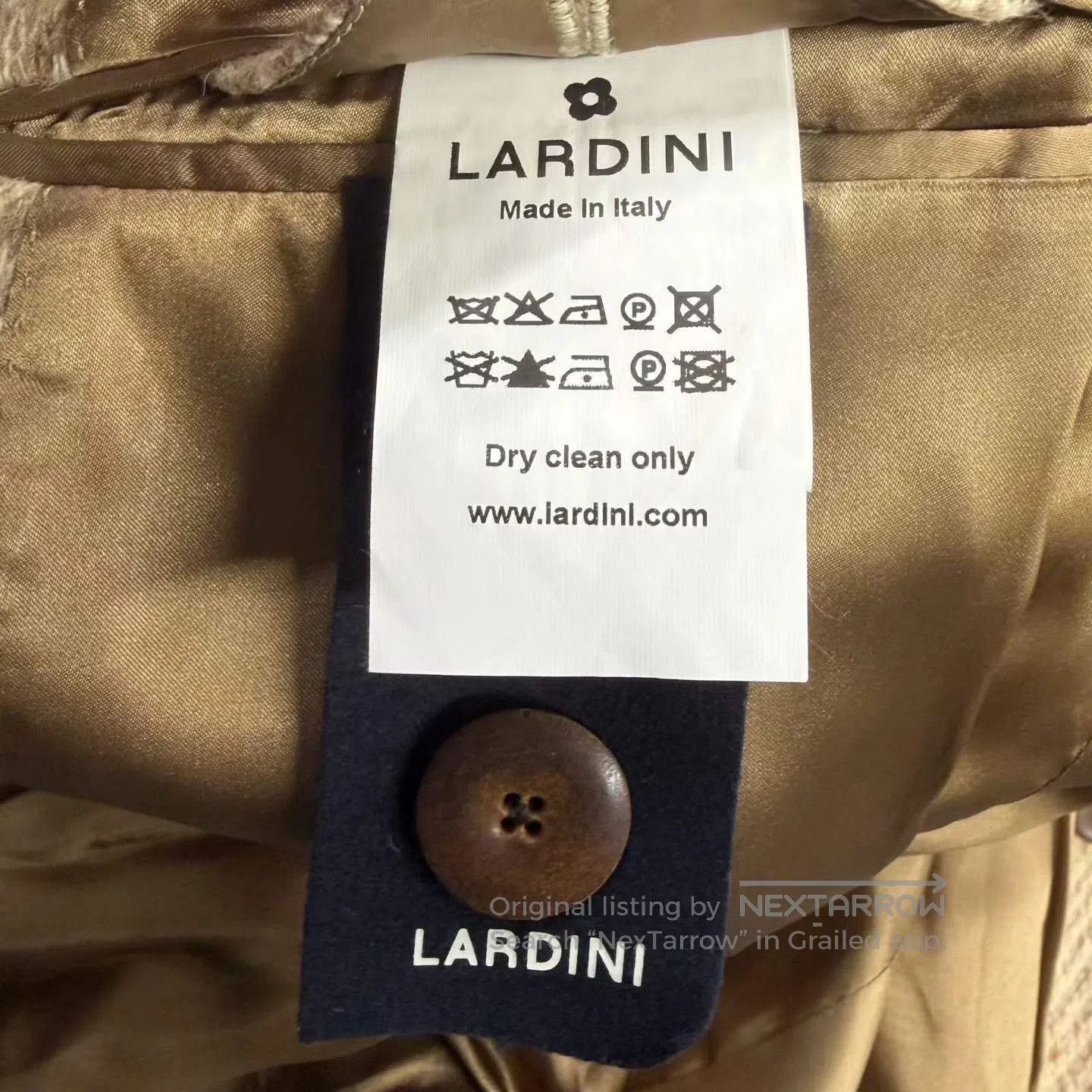 Lardini Lardini Double-Breasted Wool Coat. Size US M / EU 48-50 / 2 - 7 Thumbnail