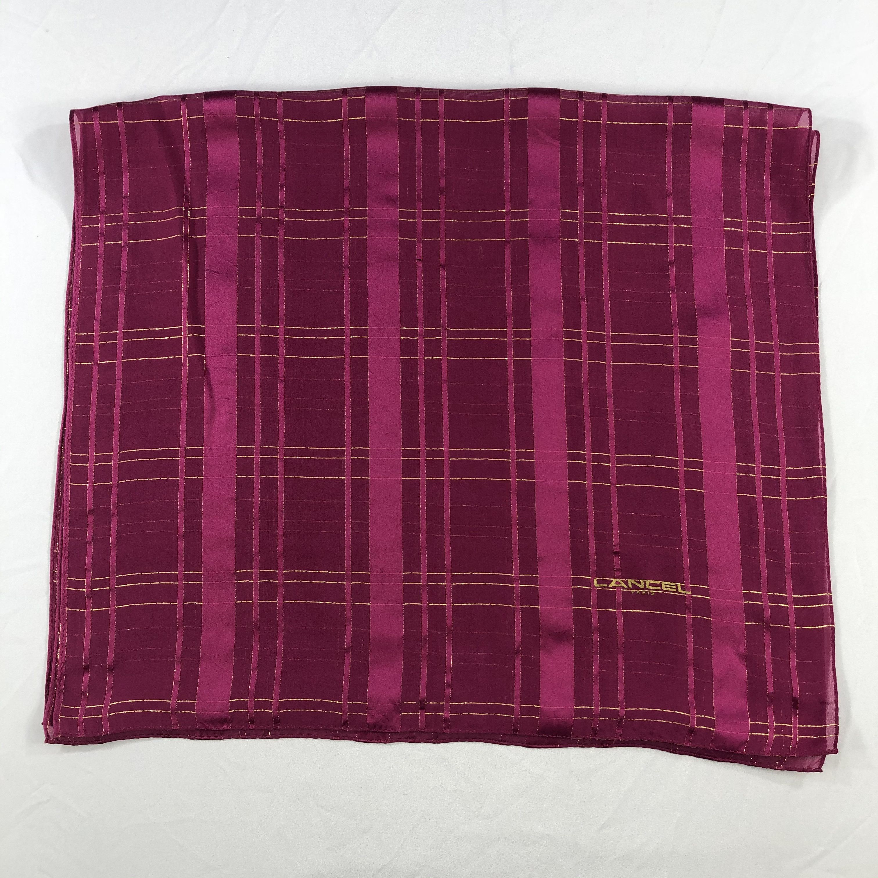 Lancel Vintage Lancel Silk Scarf Size ONE SIZE - 3 Thumbnail
