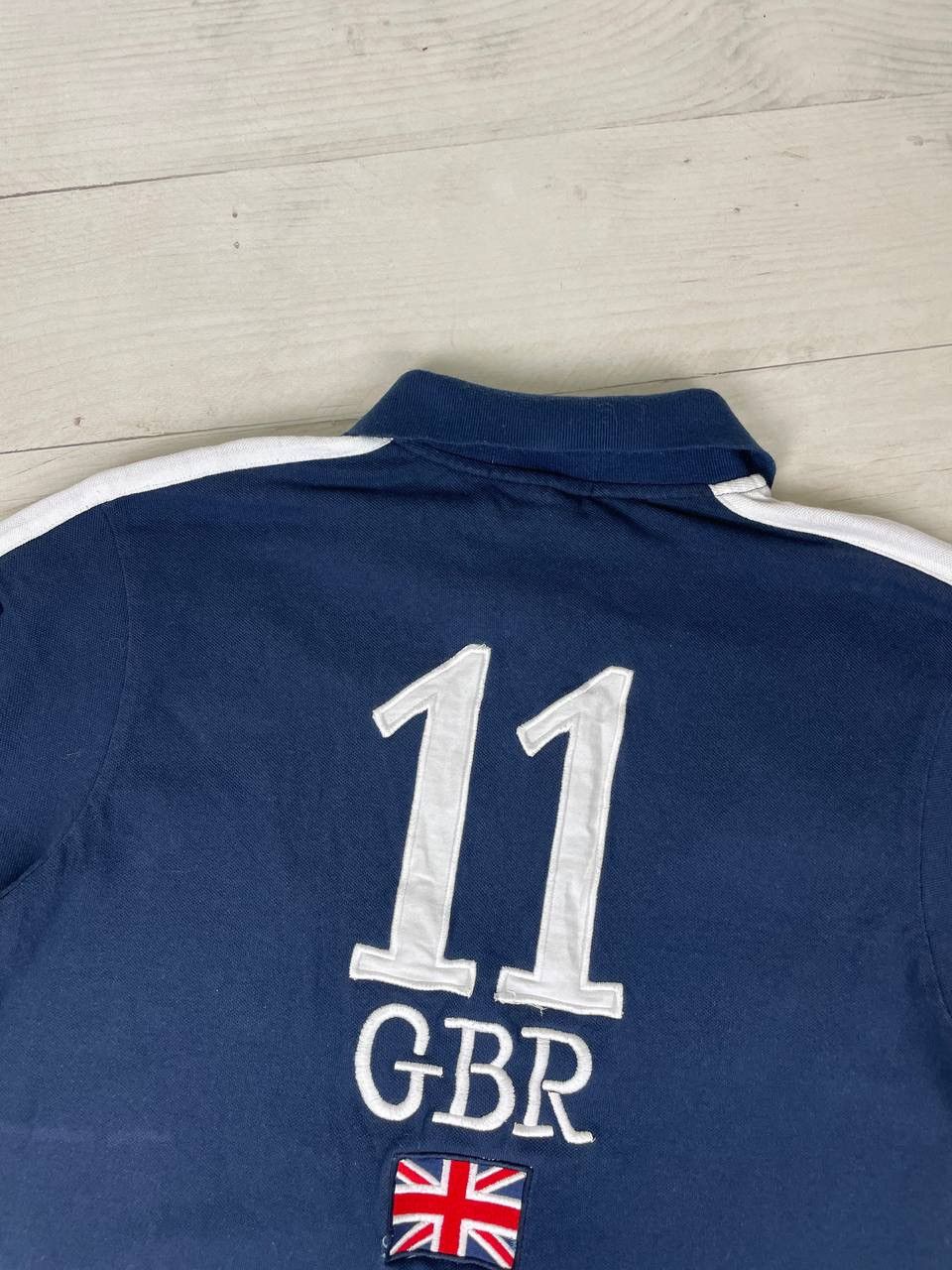 Polo Ralph Lauren Vintage Polo Ralph Lauren Great Britain GBR Rugby Polo Shirt Size US M / EU 48-50 / 2 - 12 Thumbnail