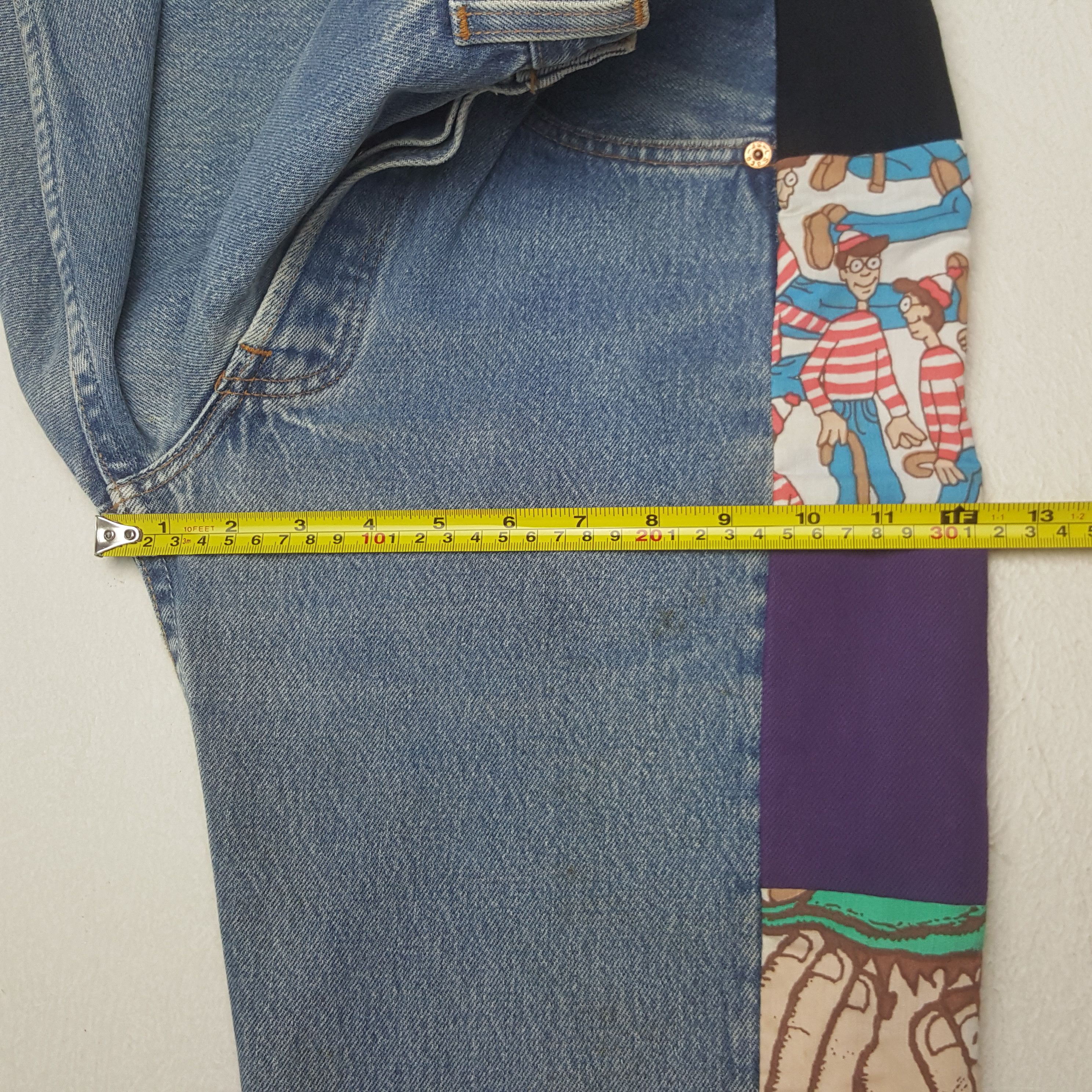 Levi's Vintage Levi's 501 Rare American Denim Jeans RR30 Size US 29 - 11 Thumbnail