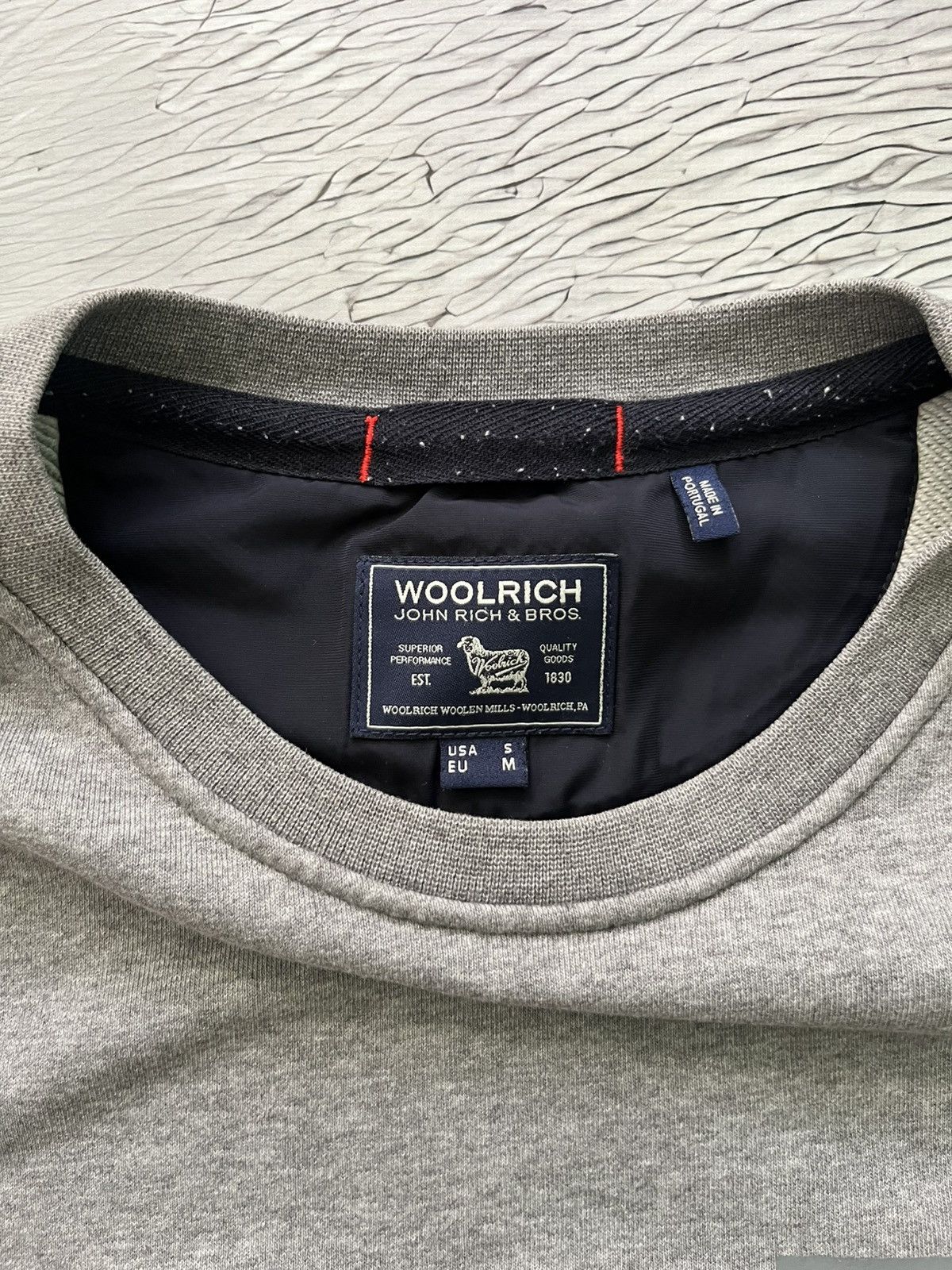 Woolrich Woolen Mills Woolrich John Rich & Bros.Sweatshit Gray Size US S / EU 44-46 / 1 - 6 Thumbnail