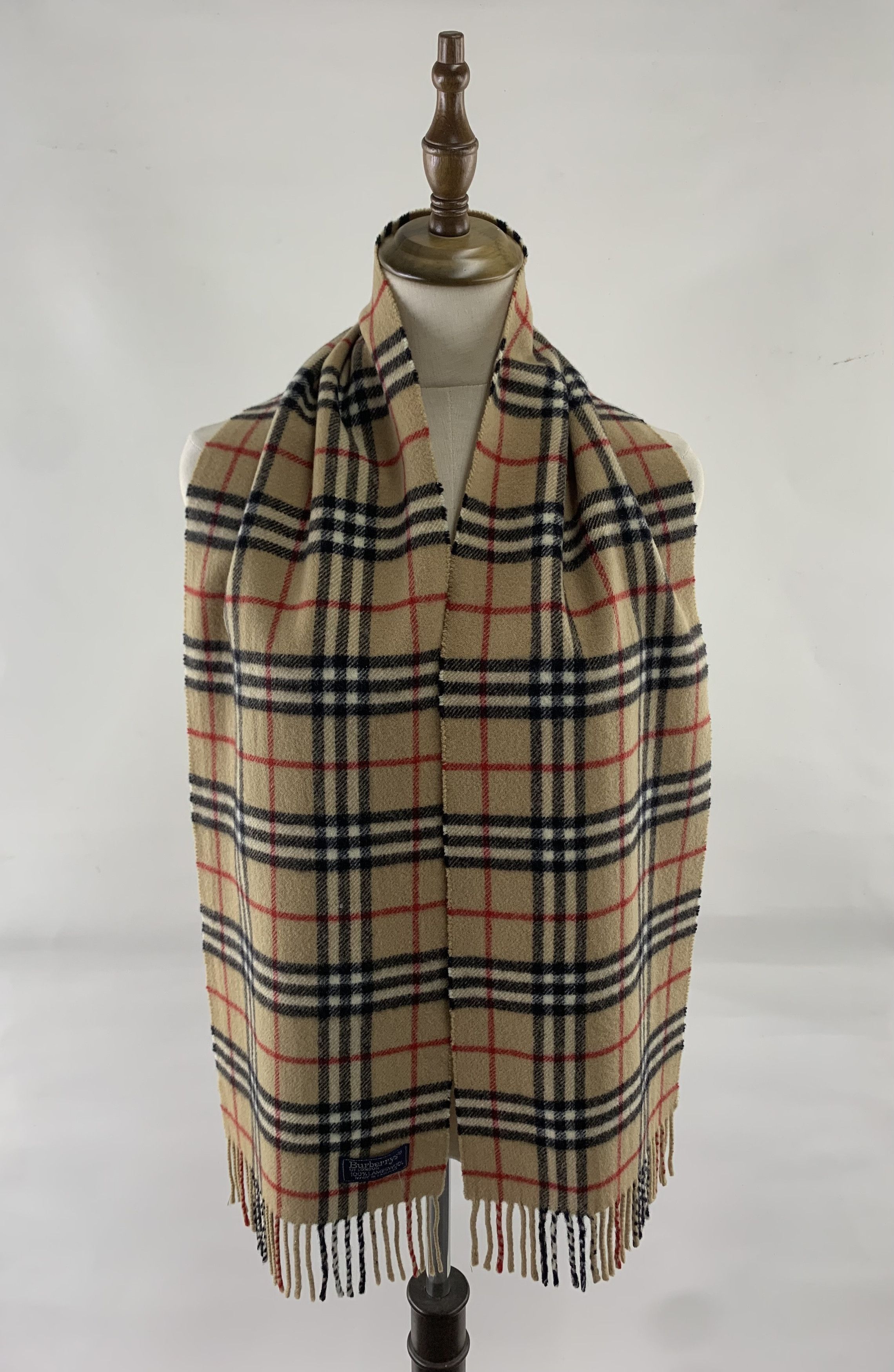 Burberry Burberry Scarf Wool Muffler Neck Wrap BL9309 Size ONE SIZE - 1 Thumbnail