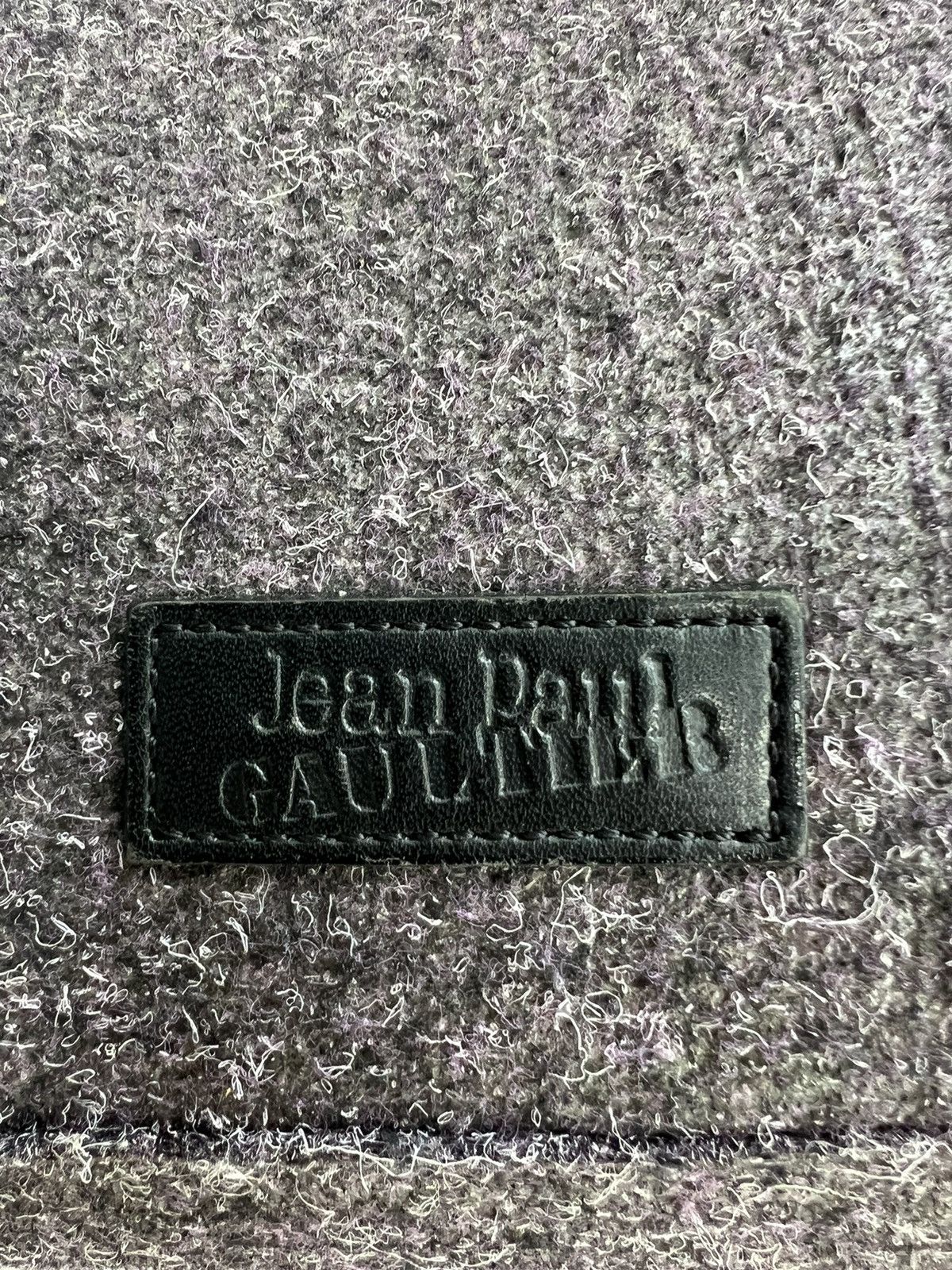 Jean Paul Gaultier 1990s Jean Paul Gaultier Satanic Texture & Leather Strap Bag Size ONE SIZE - 11 Thumbnail