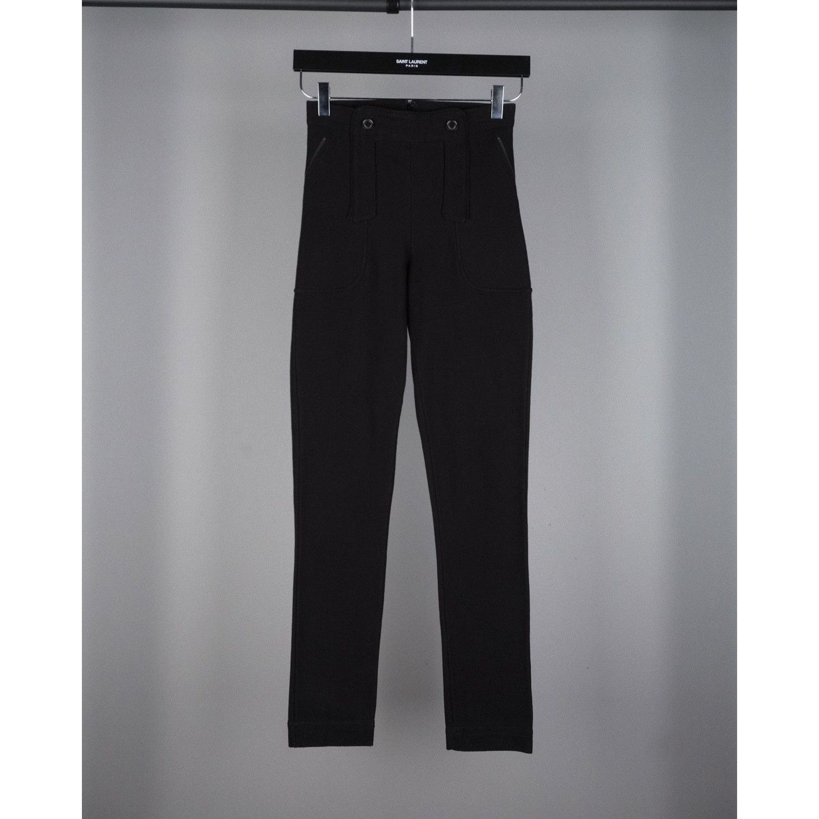 Givenchy Givenchy paris black cargo women’s leggings pants Size 26" / US 2 / IT 38 - 1 Thumbnail