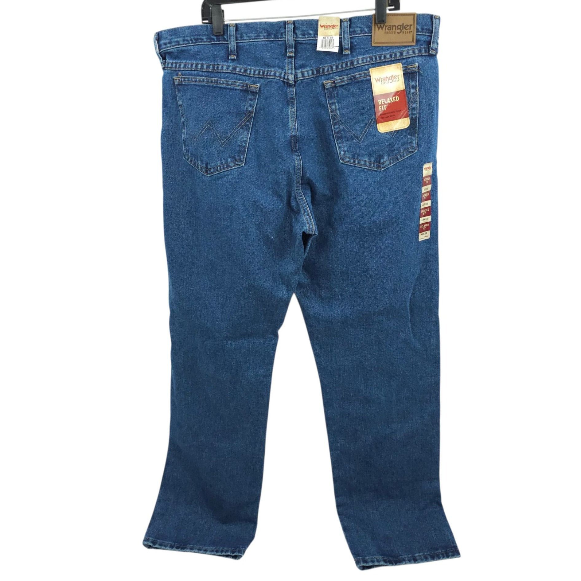 Wrangler Wrangler Relaxed Fit Rugged Wear Jeans Mens 40x32 NWT Size US 40 / EU 56 - 2 Thumbnail