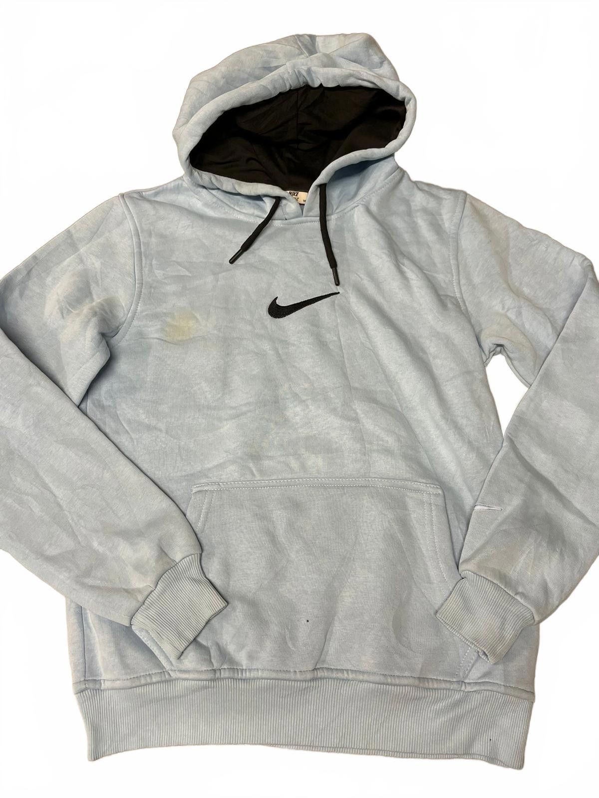 Nike Nike Light Blue Hoodie - Size M Size US M / EU 48-50 / 2 - 1 Thumbnail