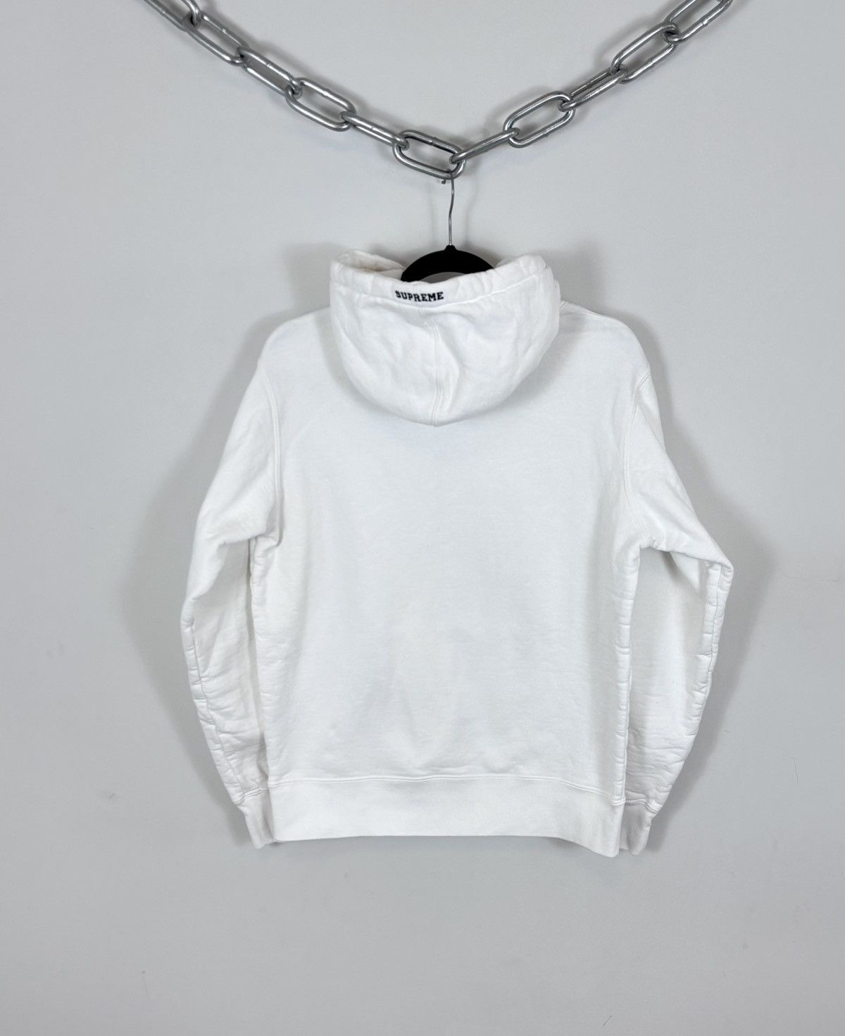Supreme Supreme Bless The Land Of Fuck White Hoodie Sweatshirt Size US S / EU 44-46 / 1 - 18 Thumbnail