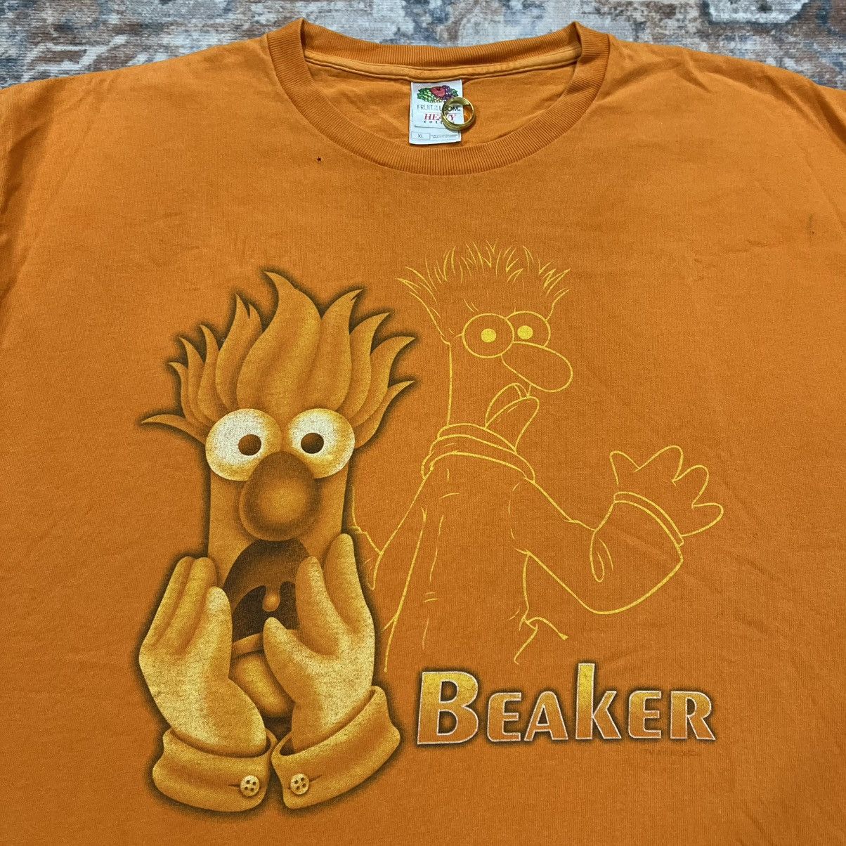 Vintage Faded The Muppets Show Beaker Tees Size US XL / EU 56 / 4 - 1 Thumbnail