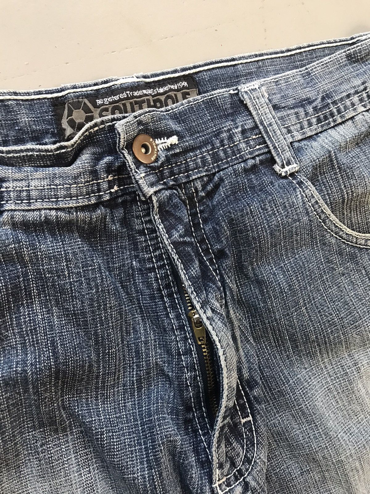 Southpole × Vintage Vintage Southpole straight fit brown tag denim pant Size US 34 / EU 50 - 7 Thumbnail