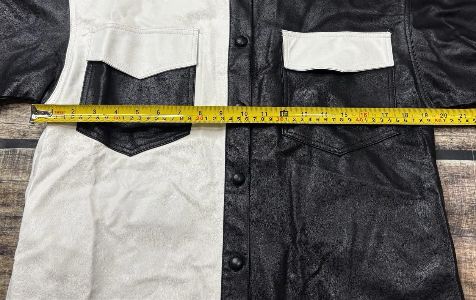 Other Le Lis Collection Jacket Womens XS Faux Leather Colorblock Size XS / US 0-2 / IT 36-38 - 9 Thumbnail