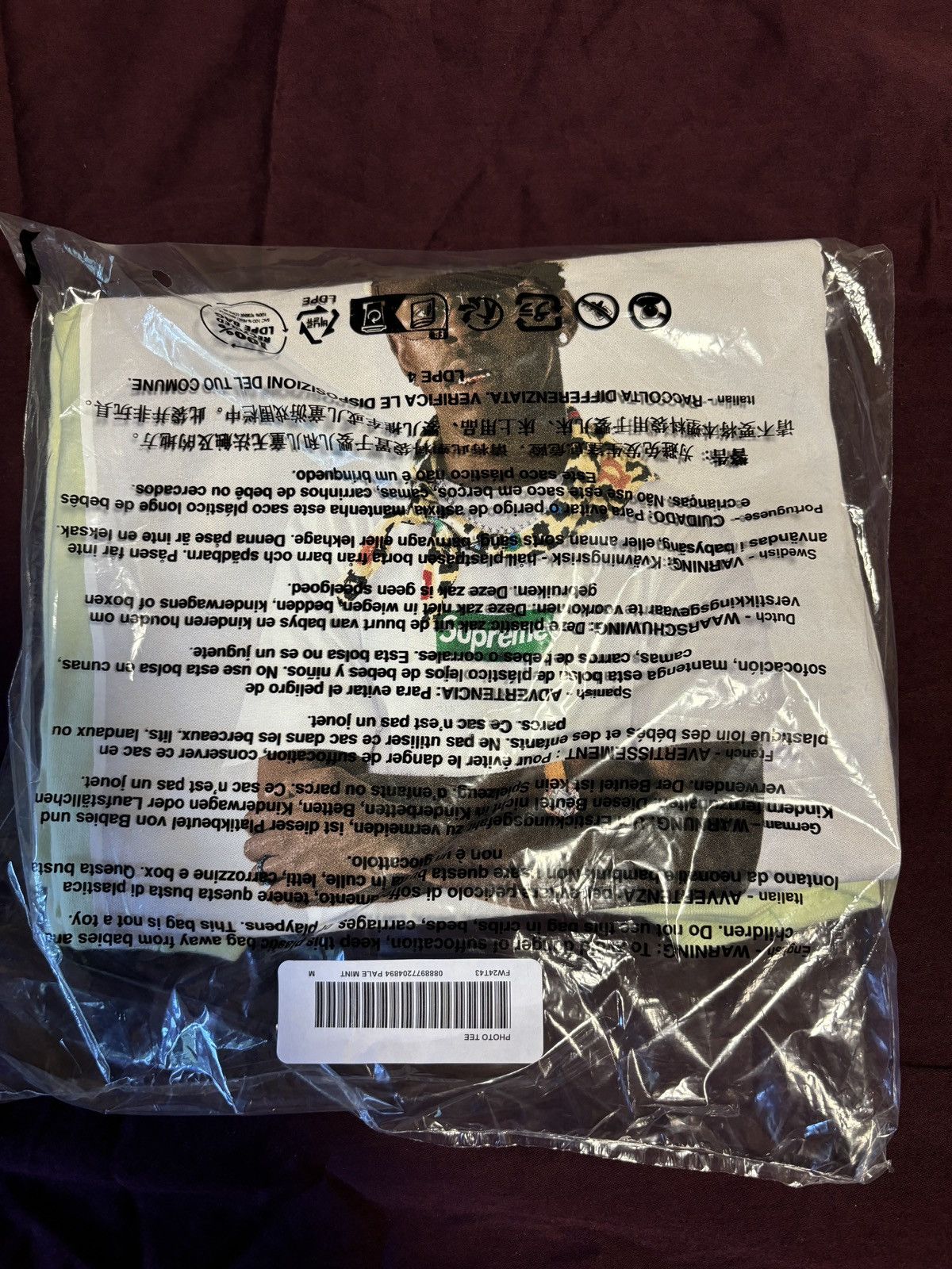 Golf Wang × Supreme × Tyler The Creator Supreme Tyler, The Creator Tee Pale Mint Size US M / EU 48-50 / 2 - 2 Thumbnail
