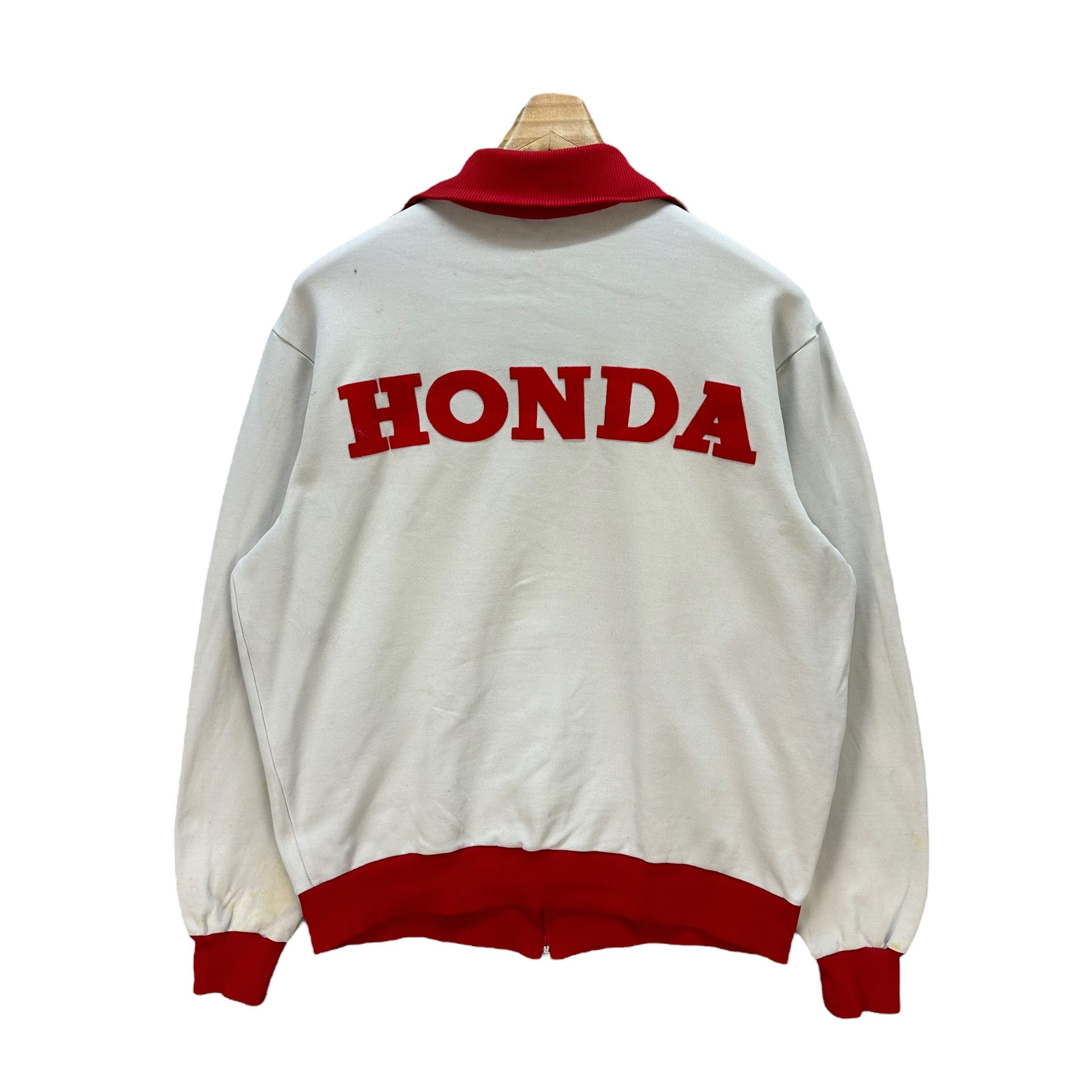 Adidas Vintage ADIDAS West G Sweater HONDA Back Big Logo #A50-1170 Size US L / EU 52-54 / 3 - 1 Thumbnail