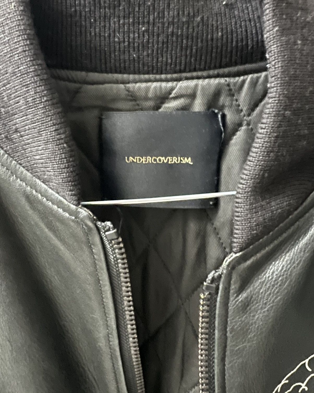 Undercover Undercoverism AW14 “Cold Blood” Leather Jacket Jun Takahashi Size US S / EU 44-46 / 1 - 3 Thumbnail