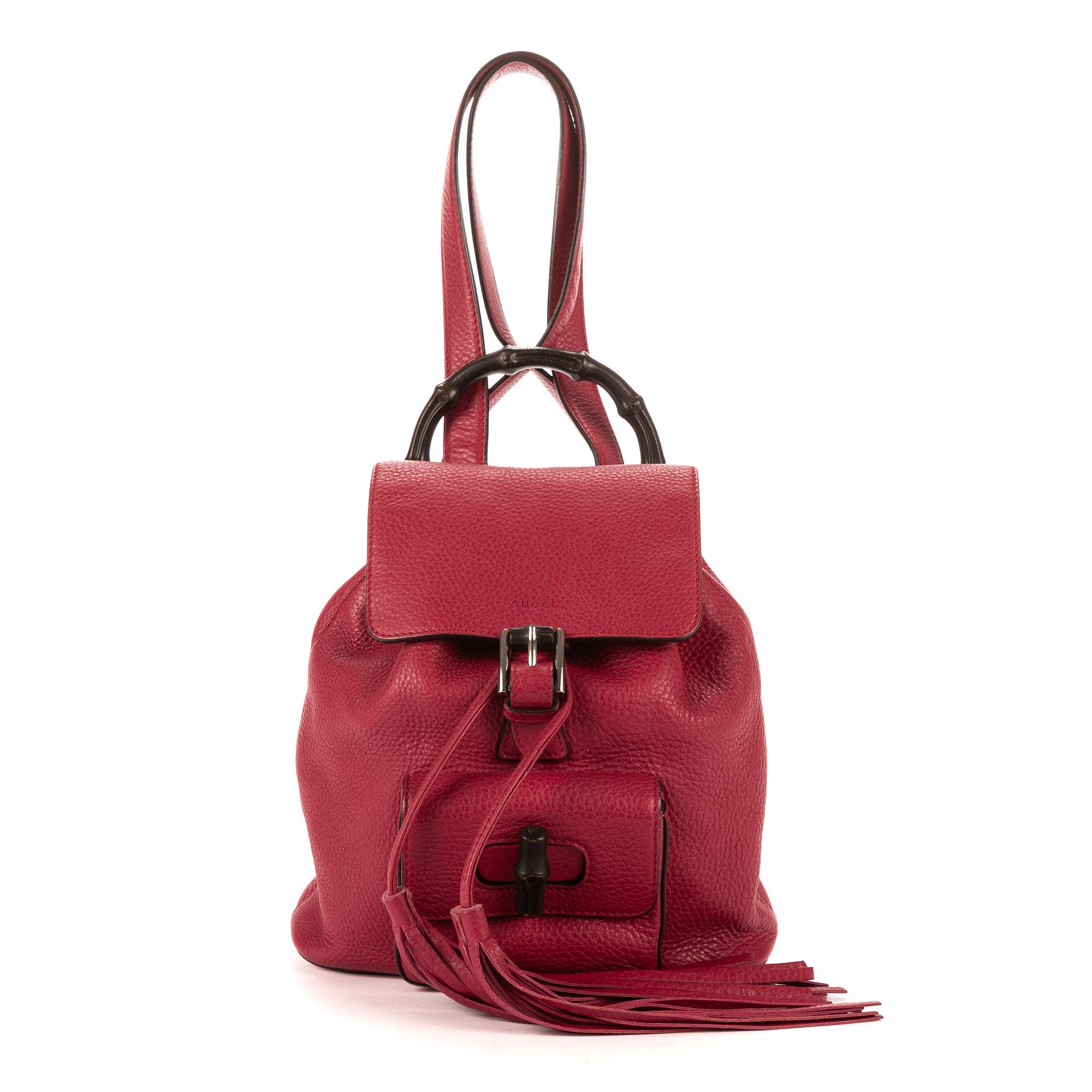 Bamboo Tassel Backpack