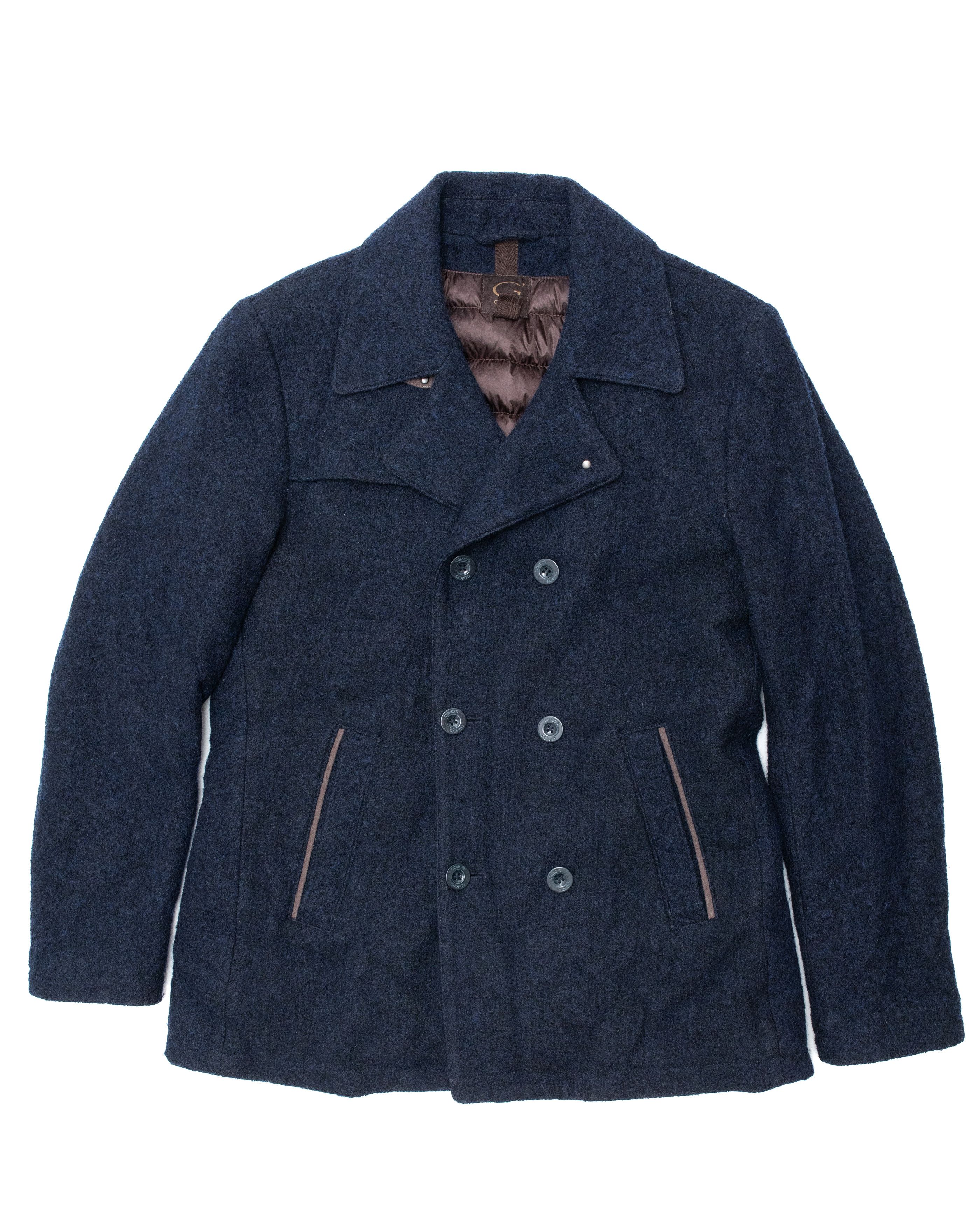Gimo's GIMO’S 835$ Wool Blend Double Breasted Coat Size US M / EU 48-50 / 2 - 1 Thumbnail