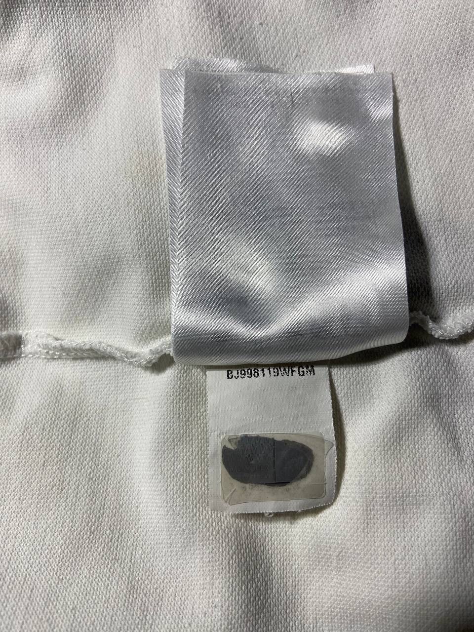 Moncler Men’s Moncler white polo T-shirt premium cotton Size XL Size US XL / EU 56 / 4 - 12 Thumbnail