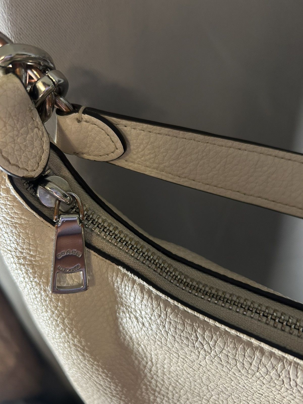 Coach Coach Hobo Shoulder Bag - Beige Size ONE SIZE - 5 Thumbnail