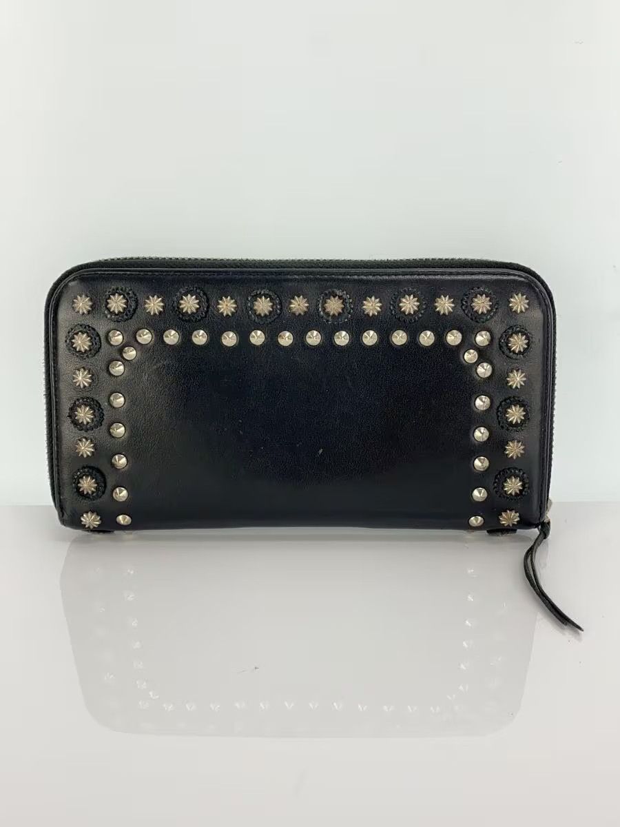 Y's × Yohji Yamamoto Studded Leather Long Wallet Size ONE SIZE - 2 Thumbnail