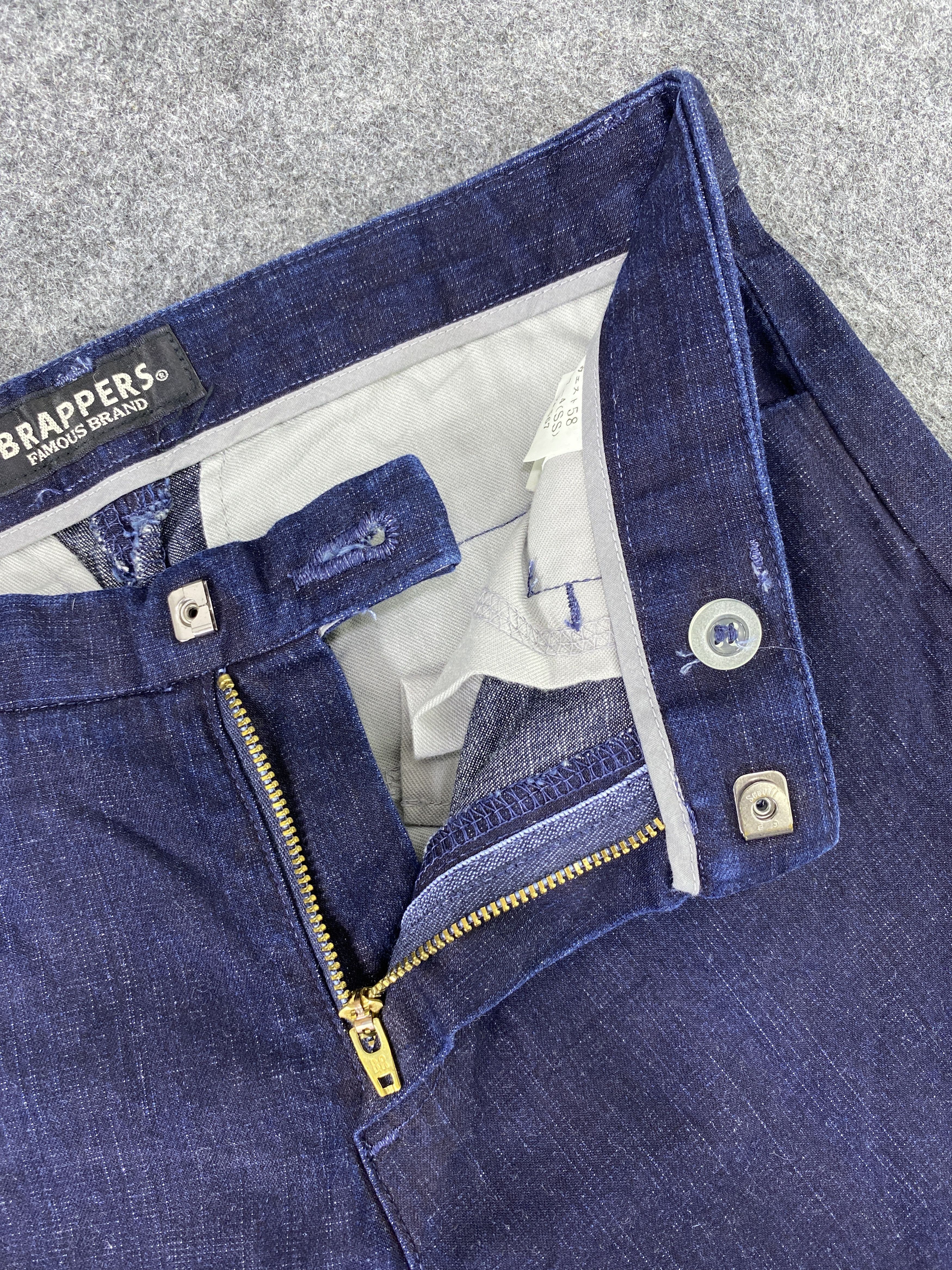 Japanese Brand Brappers Japanese Brand Flare Denim - J1140 Size 27" / US 4 / IT 40 - 7 Thumbnail