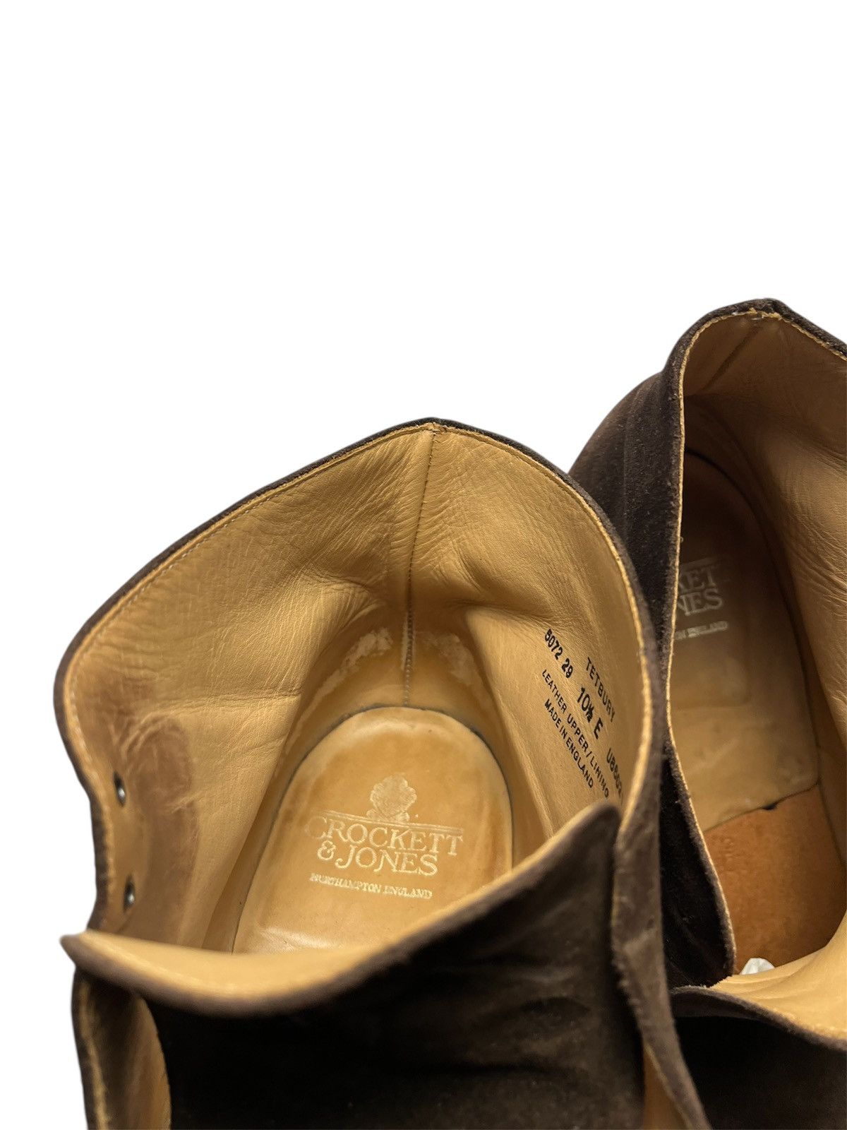 Crockett & Jones Crocket & JonesTetbury Chukka Dark Brown Suede Size US 10.5 / EU 43-44 - 8 Thumbnail