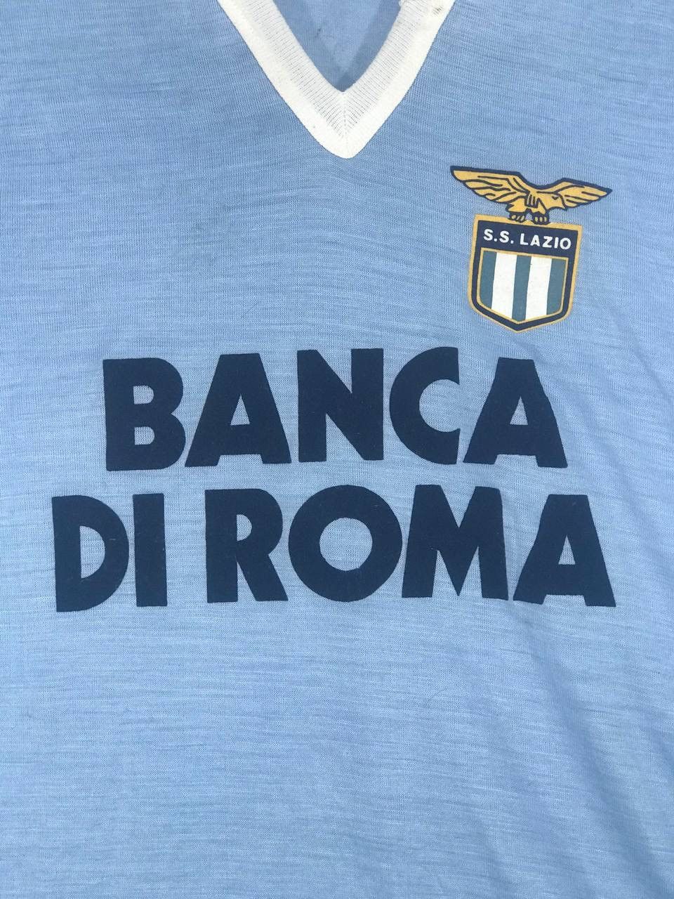 Vintage Vintage Società Sportiva Lazio ss italy jersey series A Size US L / EU 52-54 / 3 - 3 Thumbnail