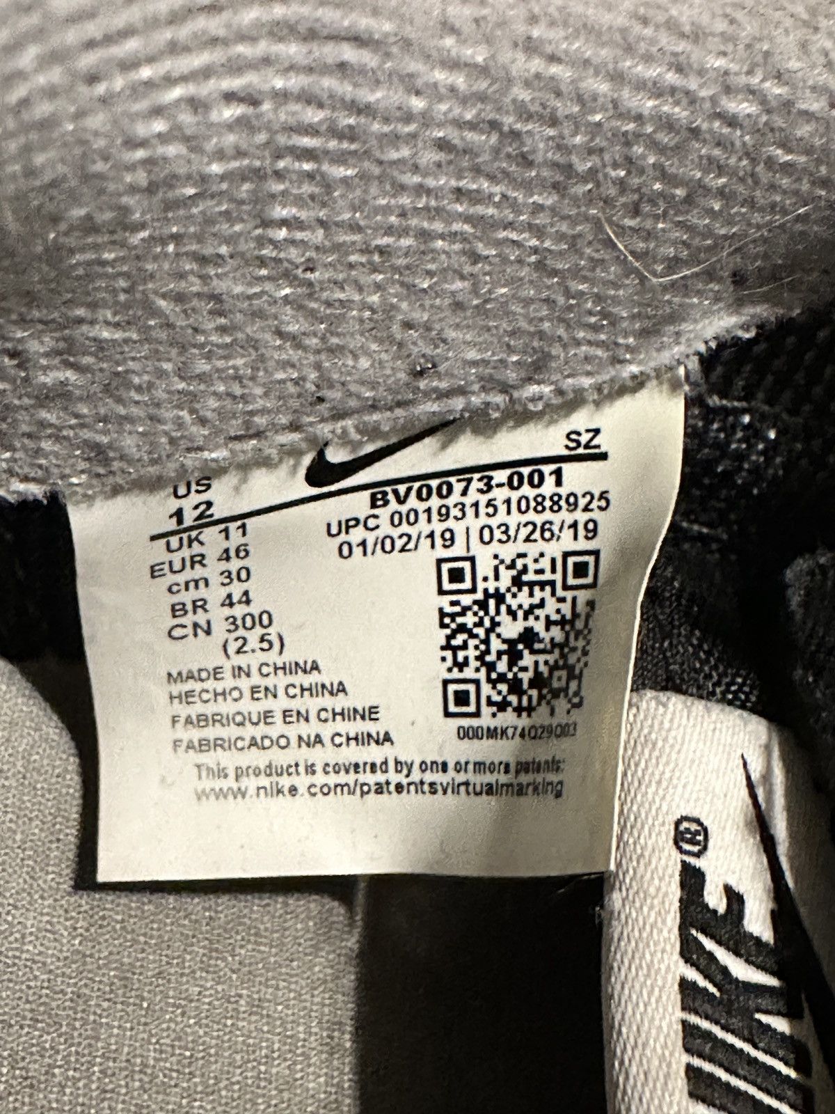 Nike × Sacai Nike sacai waffle black Size US 12 / EU 45 - 7 Thumbnail