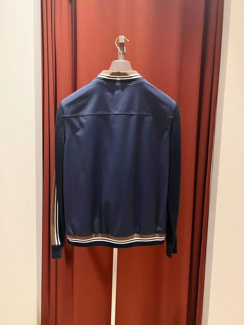 Loro Piana LORO PIANA Merino Knitted Jacket with Initial Wool Cut Size US M / EU 48-50 / 2 - 4 Thumbnail