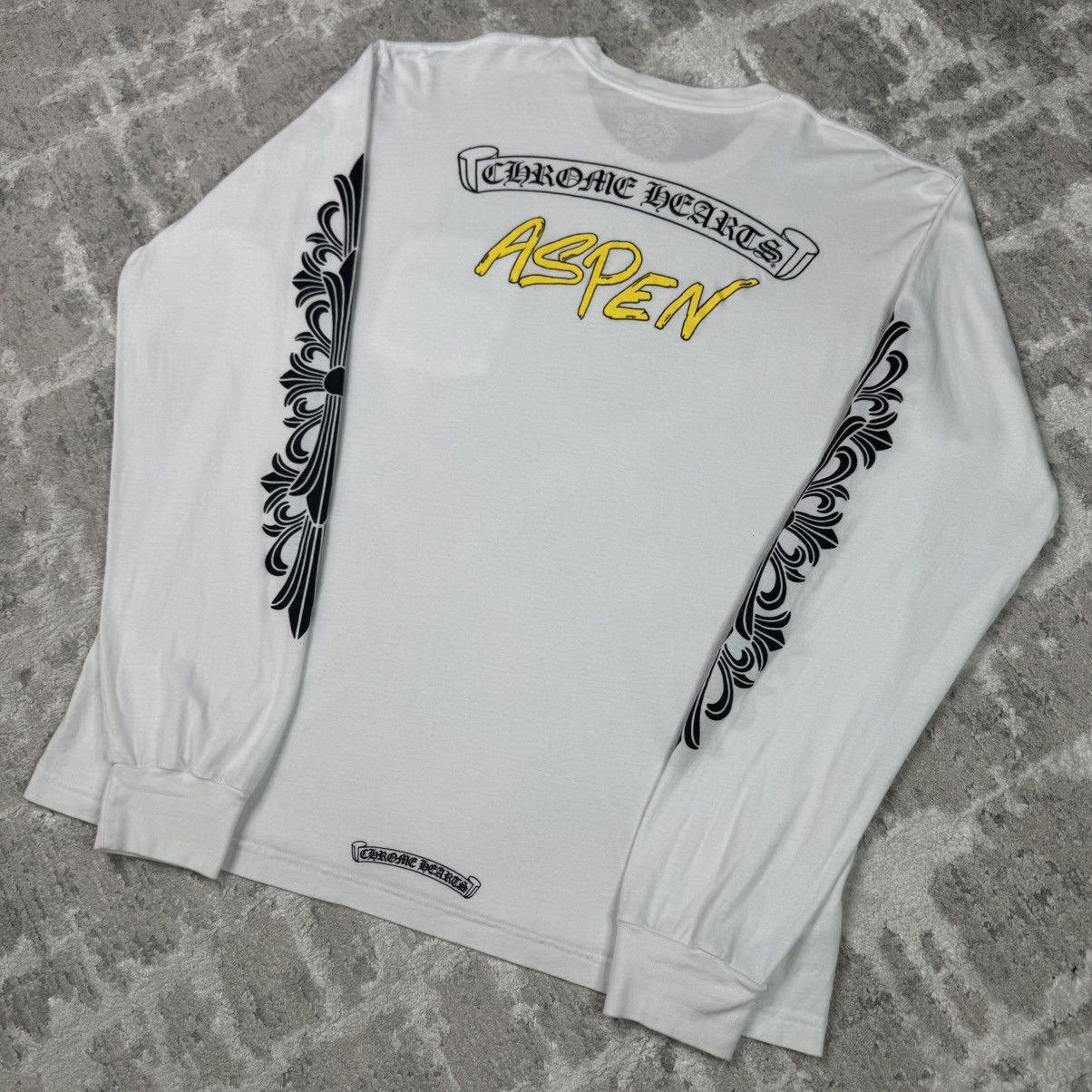 Chrome Hearts Aspen exclusive floral long sleeve shirt Size US XL / EU 56 / 4 - 2 Thumbnail