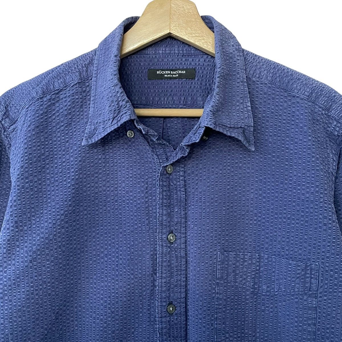 Japanese Brand Rucken Bacchar Japanese Designer Casual Shirt Size US M / EU 48-50 / 2 - 3 Thumbnail