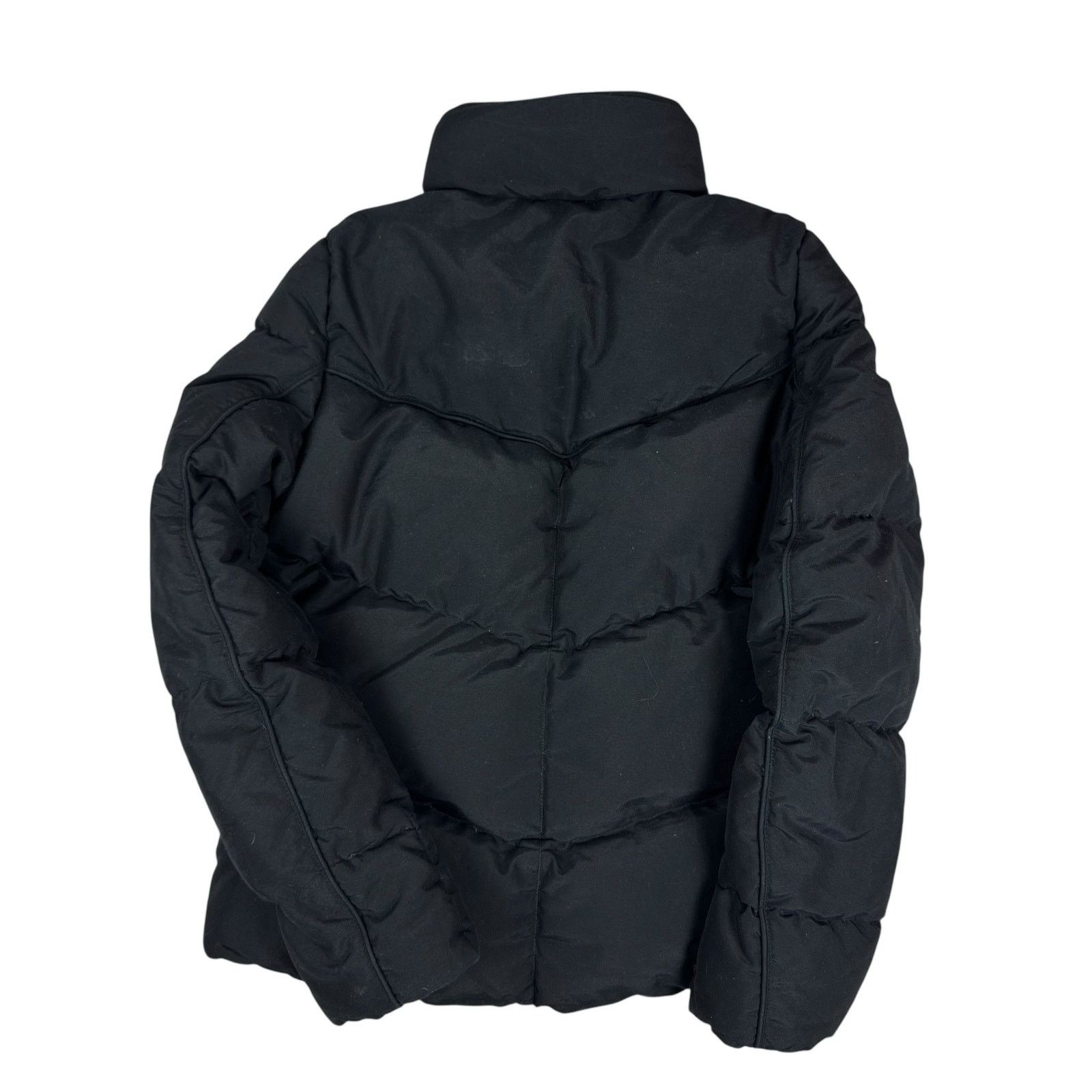 Nike × Vintage Nike Women's Black Swoosh Logo Full Zip Puffer Jacket XS Size XS / US 0-2 / IT 36-38 - 8 Thumbnail