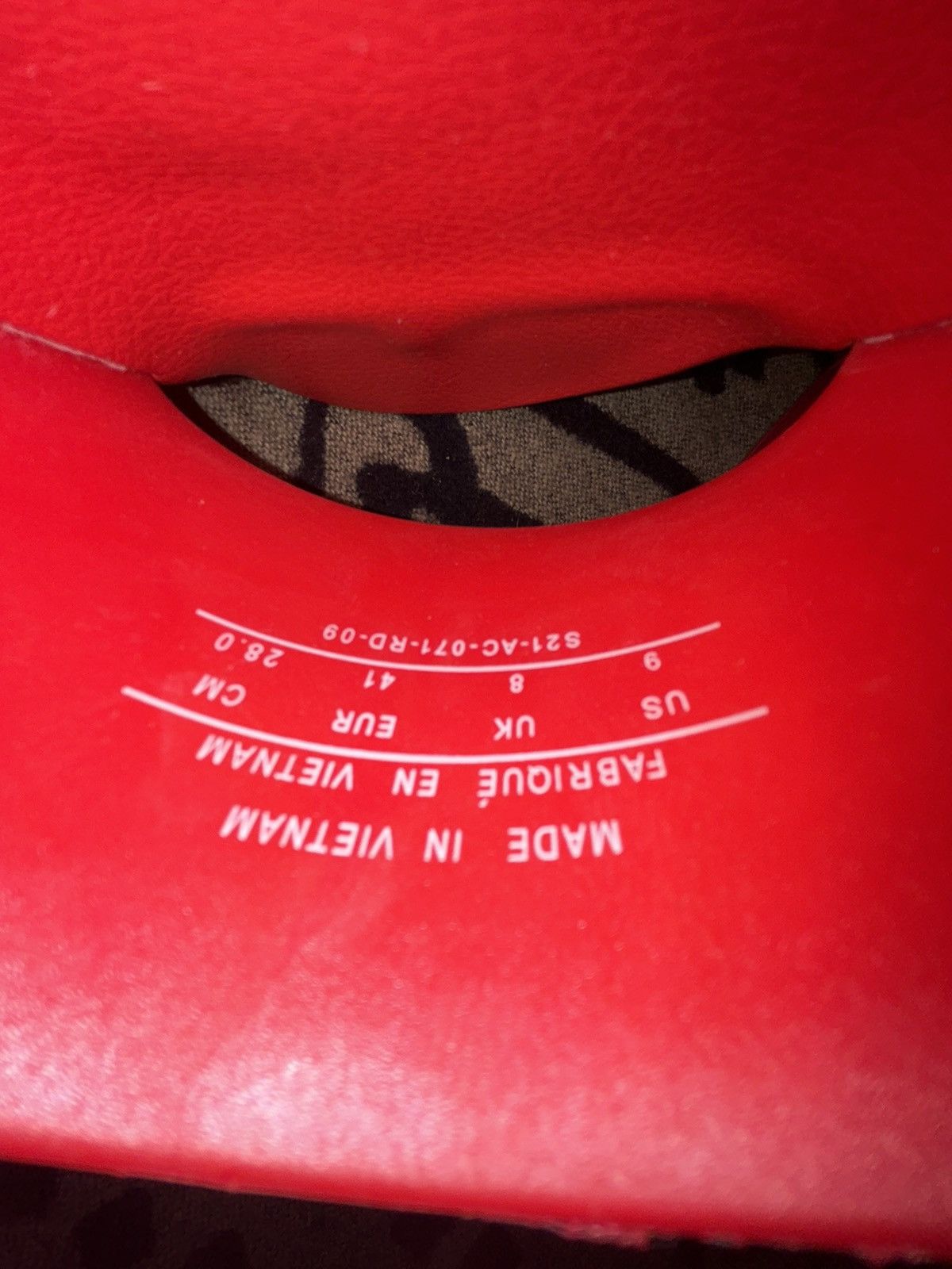 Drake 2021 Octobers Very Own Og Owl Red Slide Size US 9 / EU 42 - 5 Thumbnail