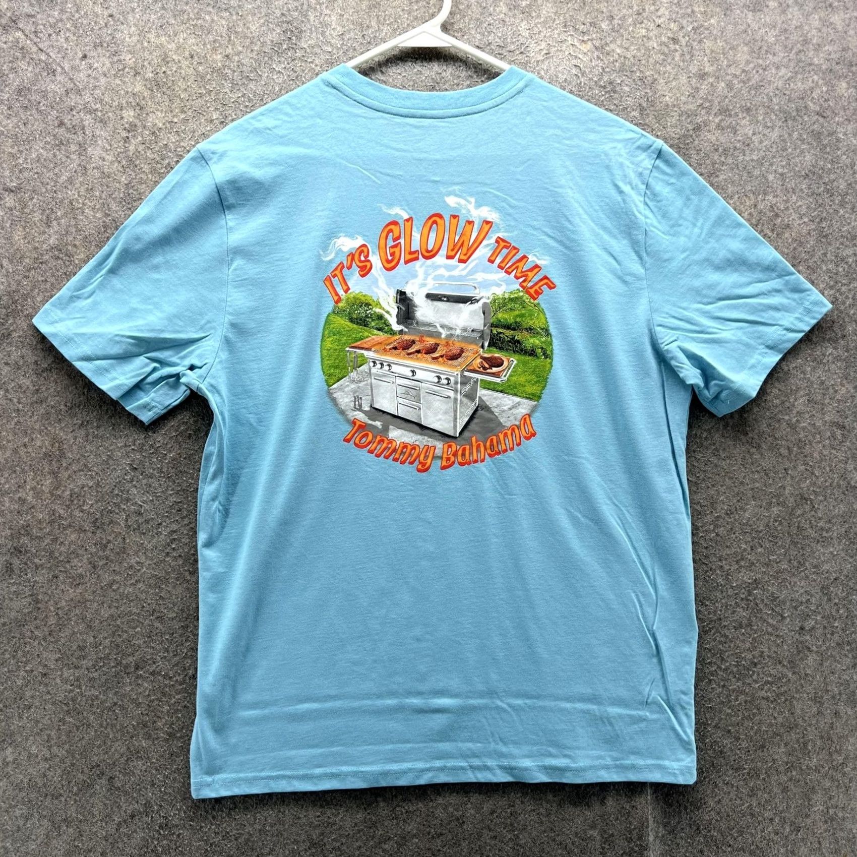 Tommy Bahama Tommy Bahama Shirt Mens Small Blue Its Glow Time Marlin Logo Graphic Tee Casual Size US S / EU 44-46 / 1 - 7 Thumbnail