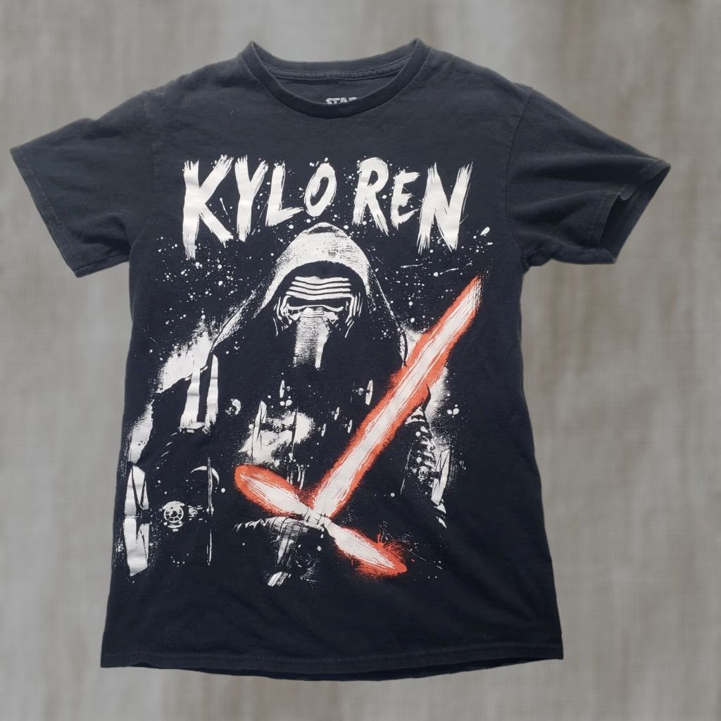 Star Wars STAR WARS The Last Jedi Black Graphic Tee T-Shirt Adult Men's Size S Small Shirt Mens S Black Kylo Ren - Size US S / EU 44-46 / 1 - 1 Thumbnail