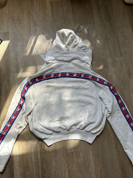 Champion Vetements Champion In Progress Hoodie Grailed