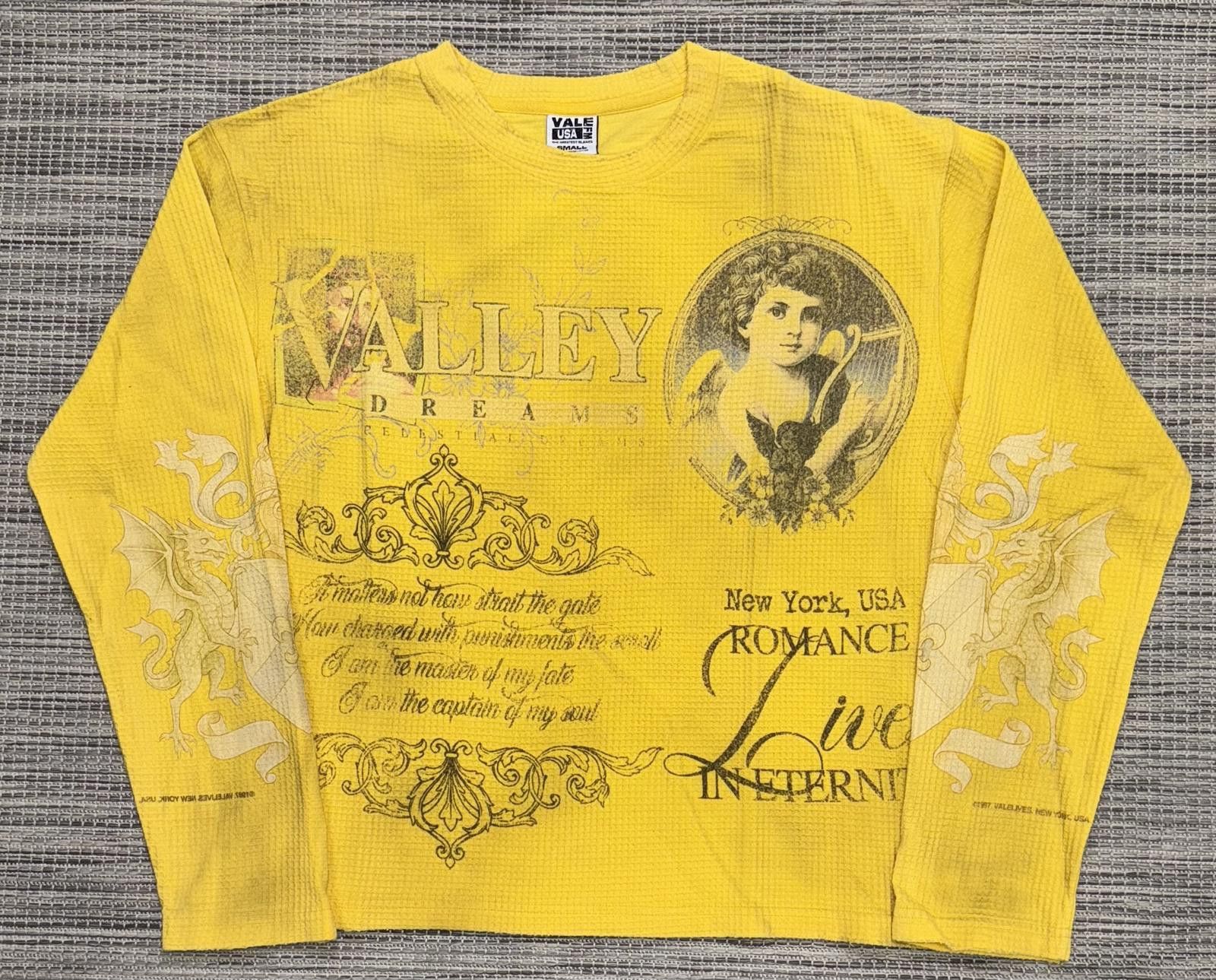 Vale Vale Forever Yellow Celestial Thermal L/S | Grailed