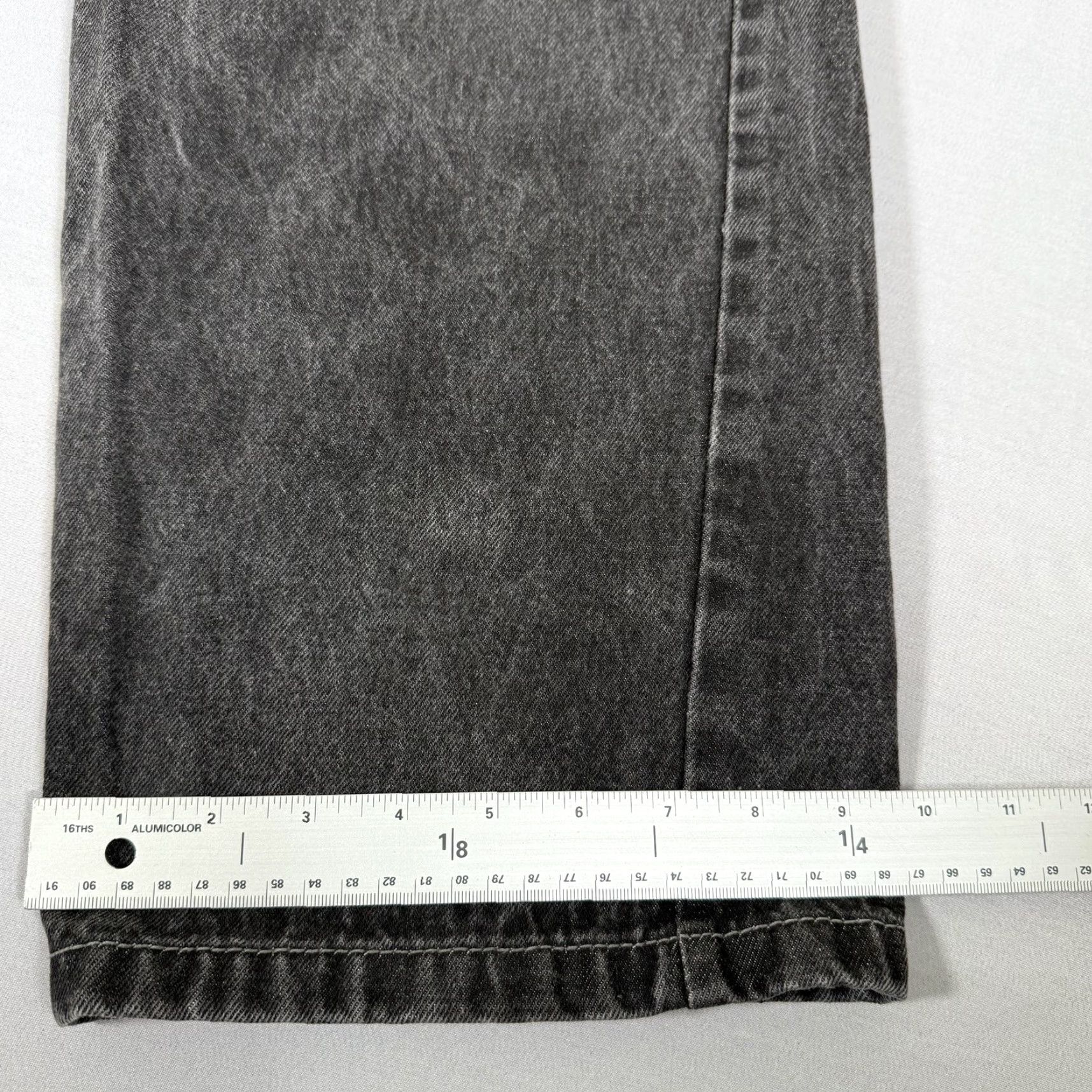 Southpole VINTAGE Southpole Jeans Mens 36x29 Black Baggy Loose Denim Pants Charcoal Wash Y2K 90s Hip Hop Size US 36 / EU 52 - 6 Thumbnail