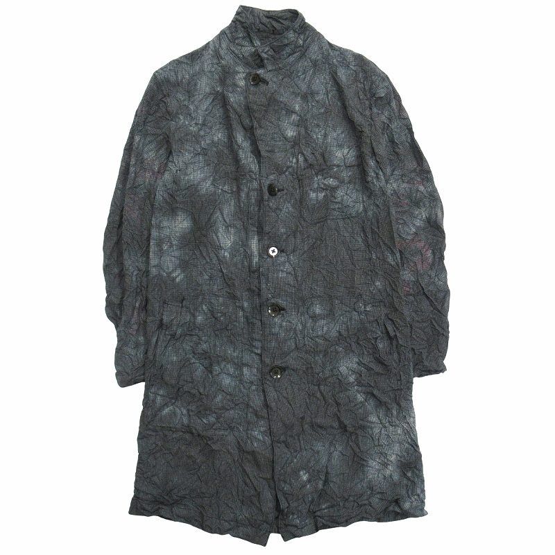 Yohji Yamamoto YOHJI YAMAMOTO POUR HOMME wrinkled long jacket Size US M / EU 48-50 / 2 - 3 Thumbnail