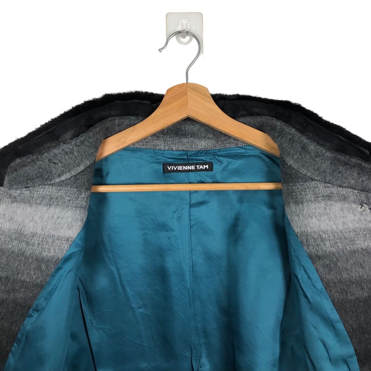 Vintage MOHAIR JACKET STRIPED DESIGN VIVIENNE TAM Size US M / EU 48-50 / 2 - 10 Thumbnail