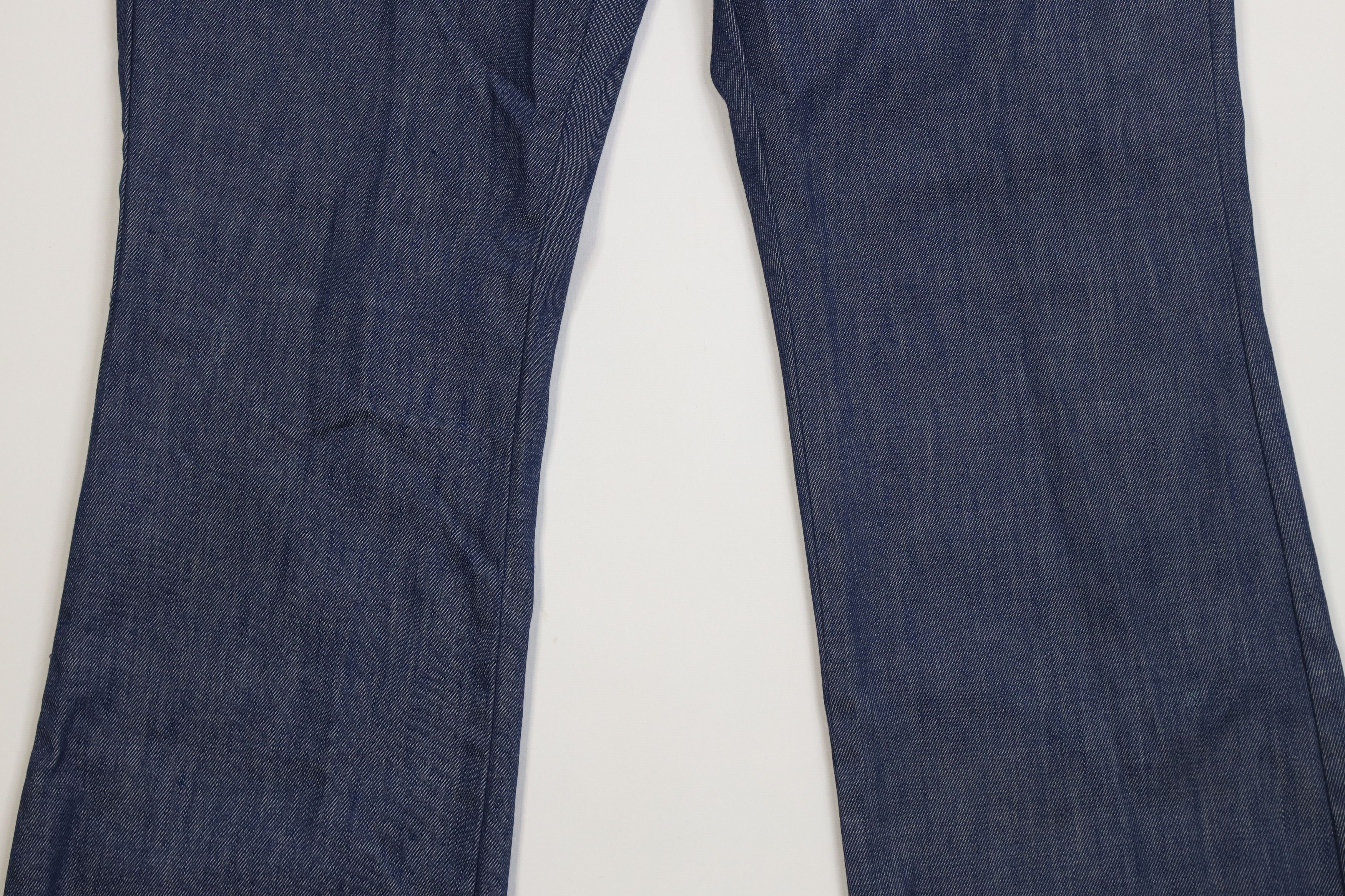 Vintage Vintage 70s Streetwear Wide Leg Bell Bottoms Jeans Blue USA Size US 34 / EU 50 - 3 Thumbnail