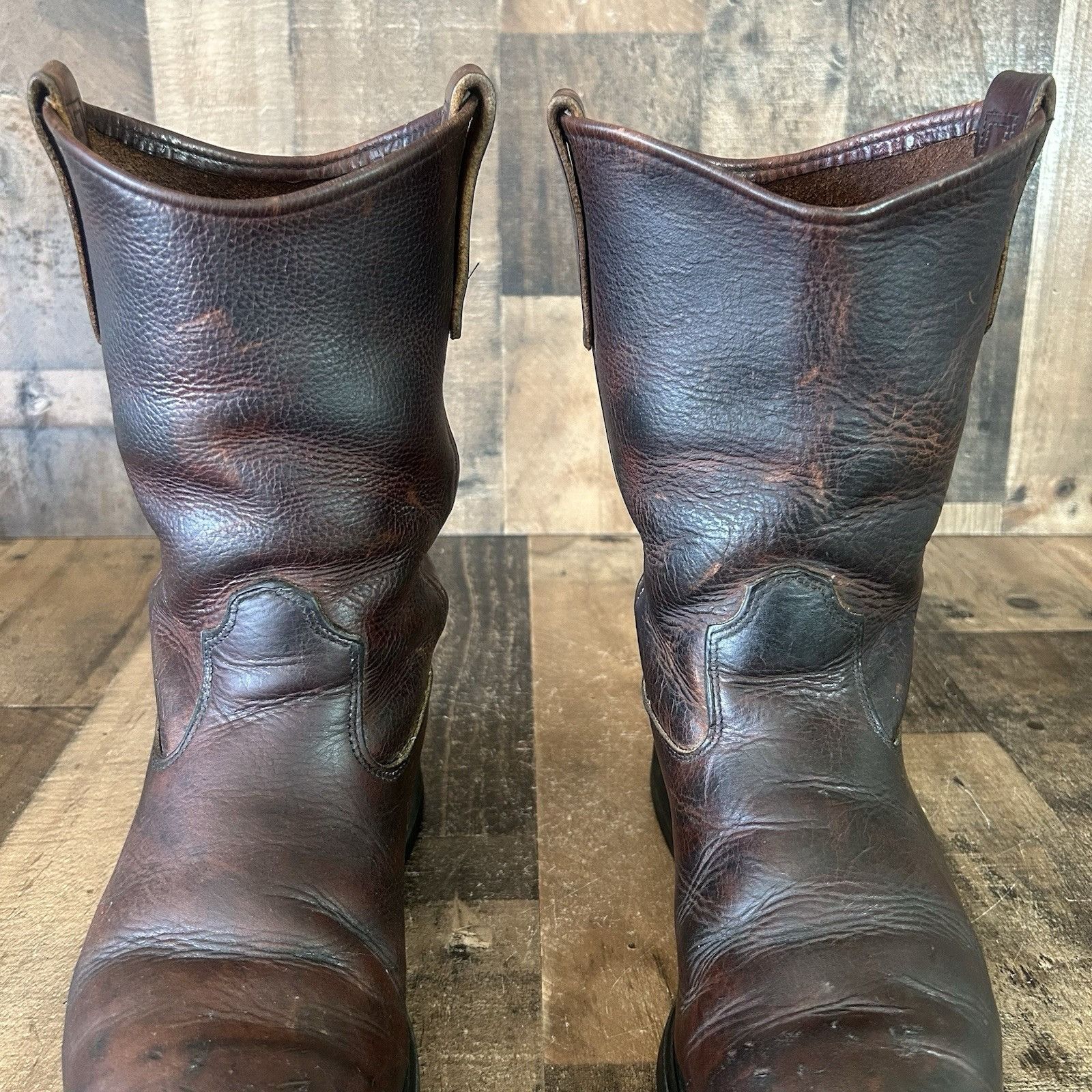 Red Wing Red Wing 4470 Steel Toe Brown Pull On Work Boots Mens 9 E Size US 9 / EU 42 - 12 Thumbnail