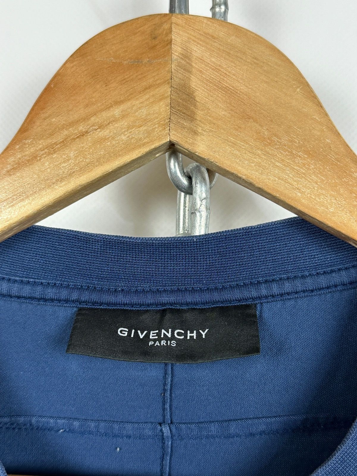 Givenchy Givenchy Statue Of Liberty Blue T-Shirt Size US M / EU 48-50 / 2 - 14 Thumbnail